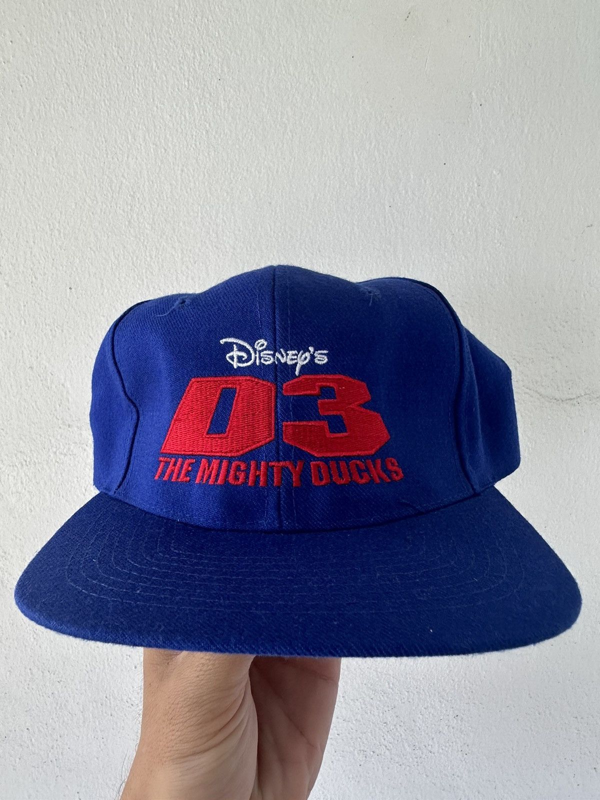 FREE SHIPPING Vintage 90s Mighty Ducks on Fire Snapback Hat