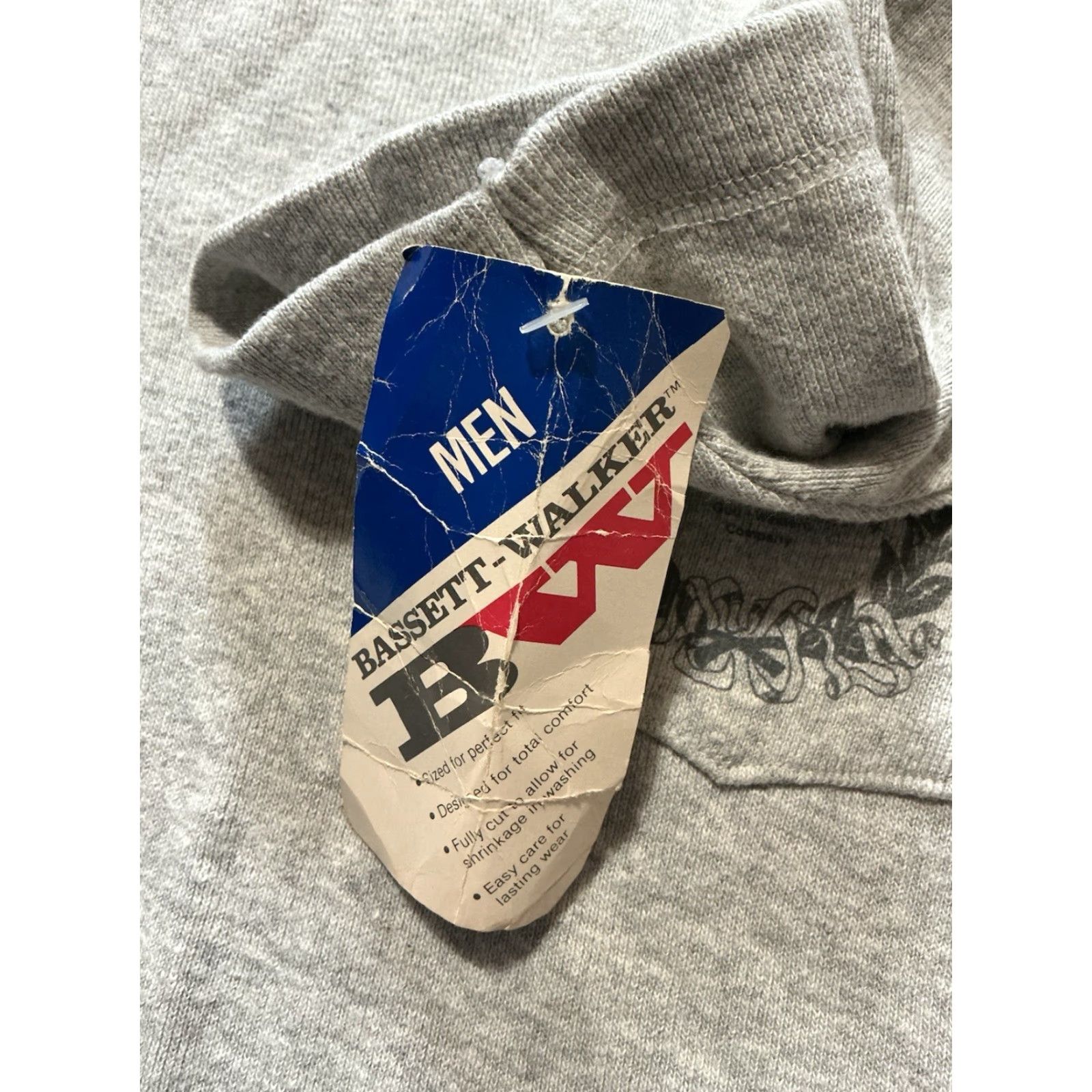 Vintage VINTAGE Bassett Walker Club De Paramount Pictures Ribbed Thermal Gray Shirt Sz.S Mens Size US S / EU 44-46 / 1 - 6 Thumbnail