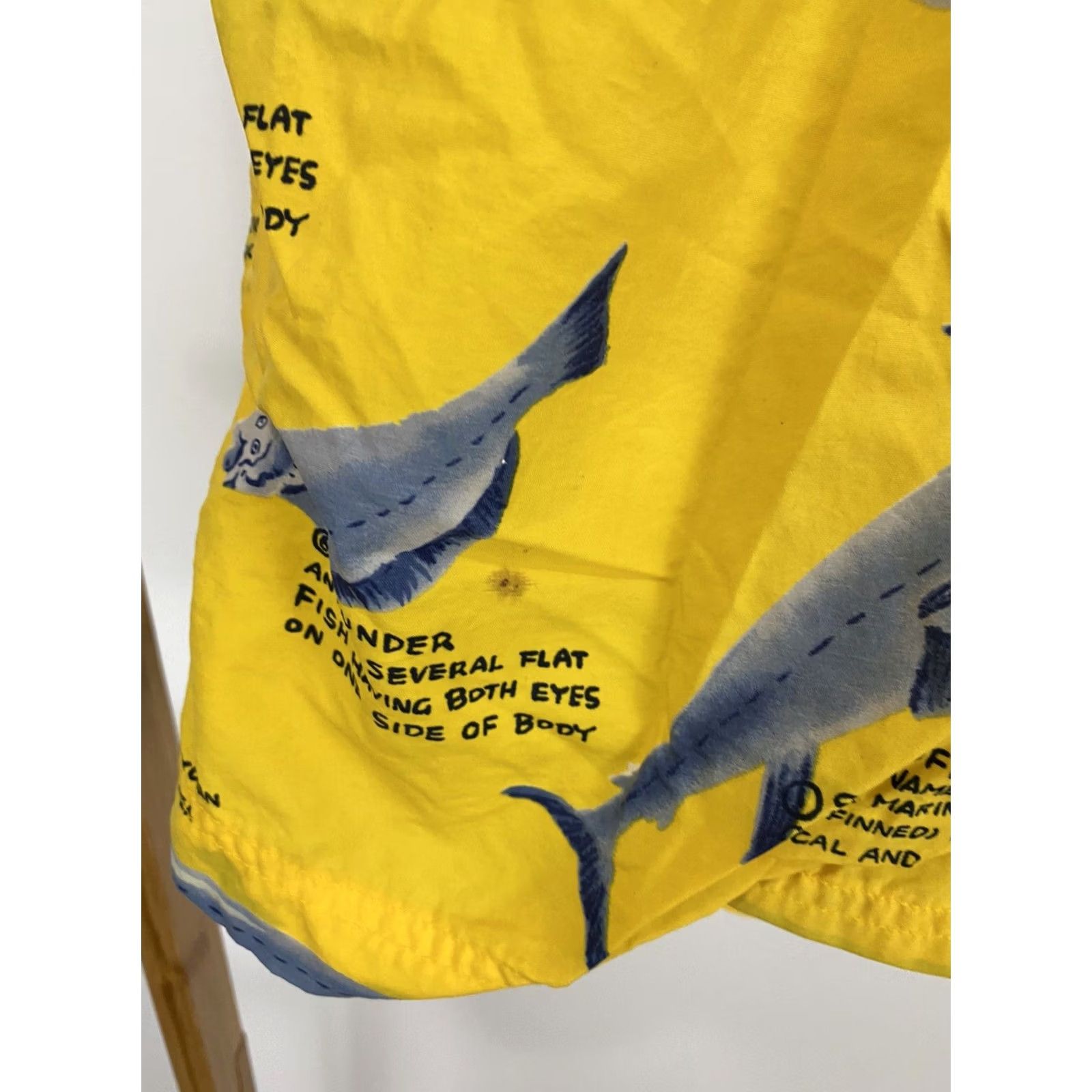 Vintage VINTAGE Polo Sport Ralph Lauren Sea Life Fish All Over Print Swim Trunk Shorts Yellow Adult XL Mens Size US XL / EU 56 / 4 - 7 Thumbnail