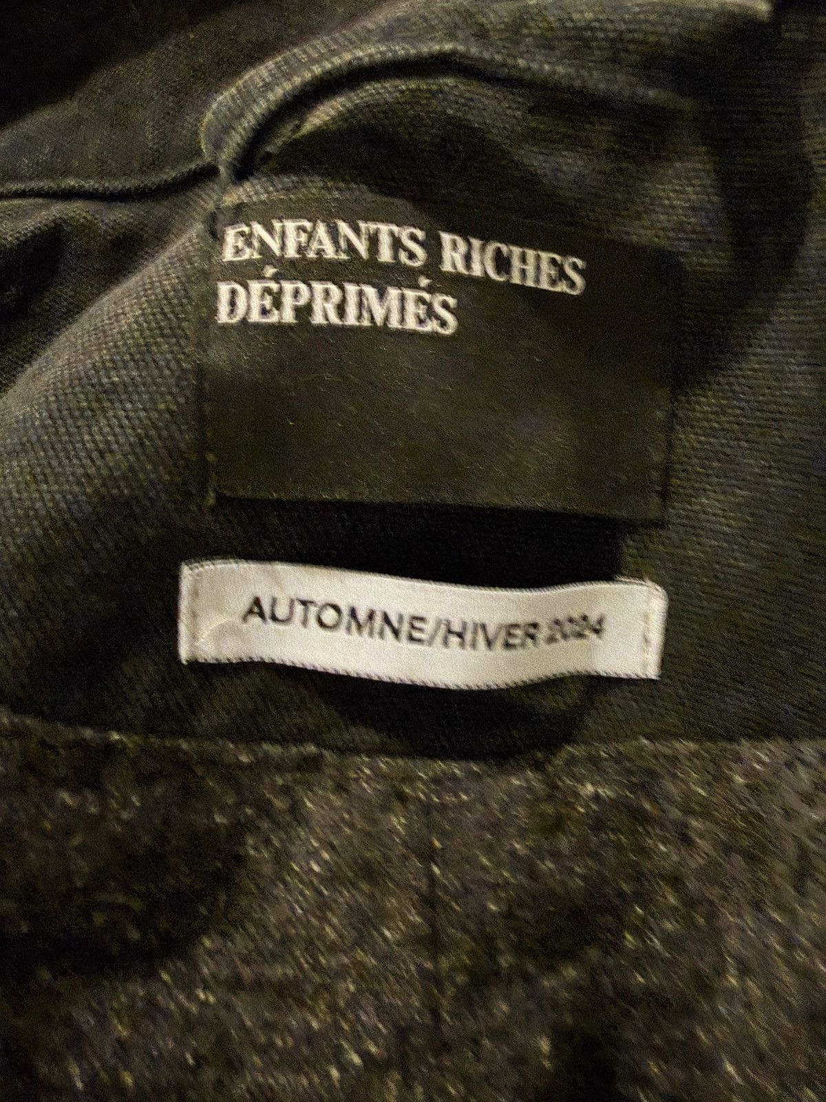 Enfants Riches Deprimes Enfants Riches Deprimes - Black Padded Work Jacket Size US S / EU 44-46 / 1 - 4 Thumbnail