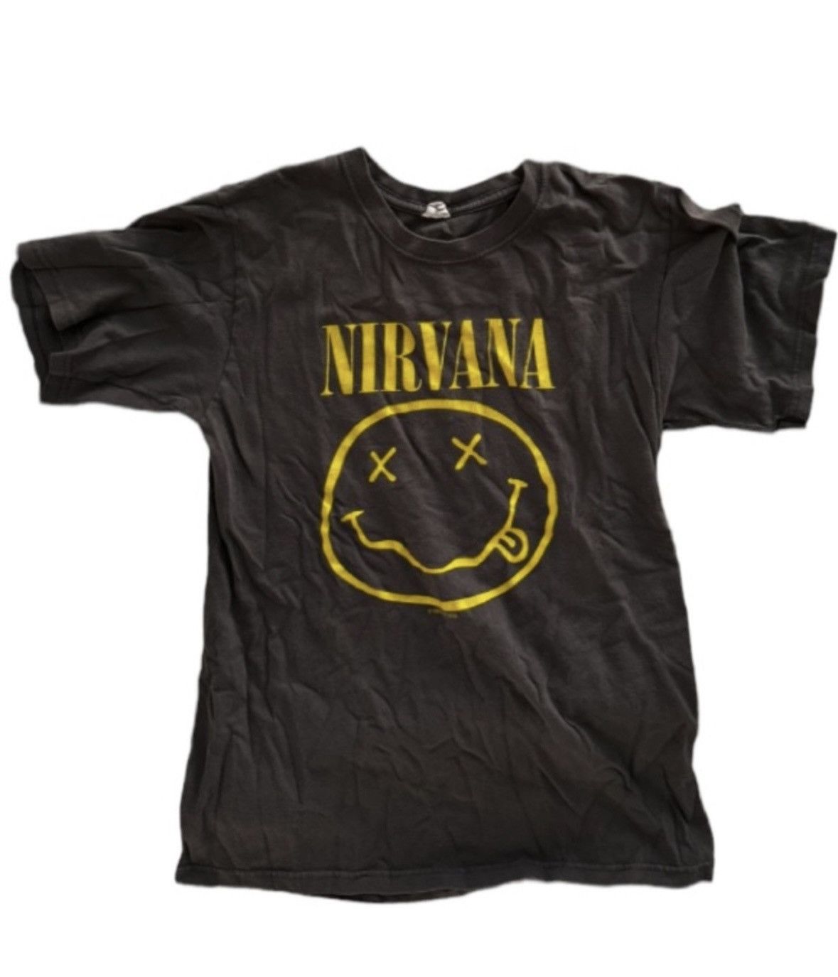 Nirvana 1992 Nirvana Band Tee - Giant Tag - Smiley - Single Stitch Size US S / EU 44-46 / 1 - 2 Thumbnail