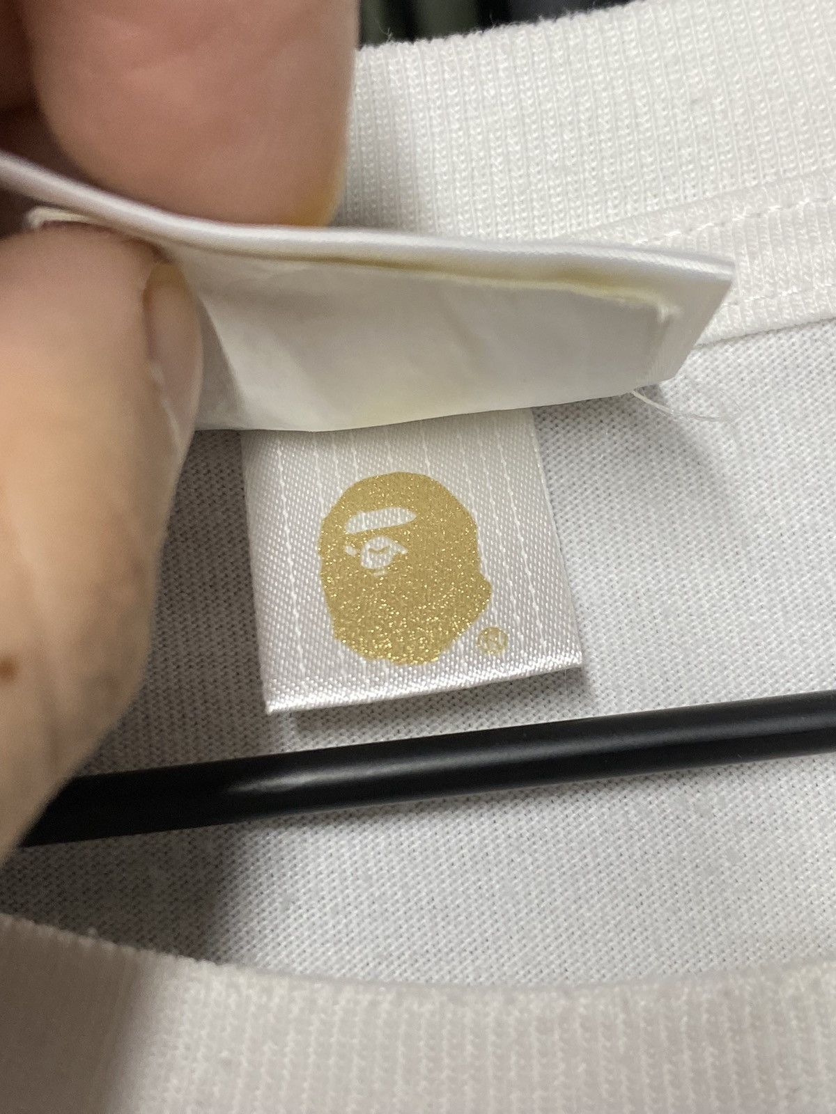 Bape A Bathing Ape Green Camo Bape Head T-Shirt Fits Med Size US M / EU 48-50 / 2 - 7 Thumbnail