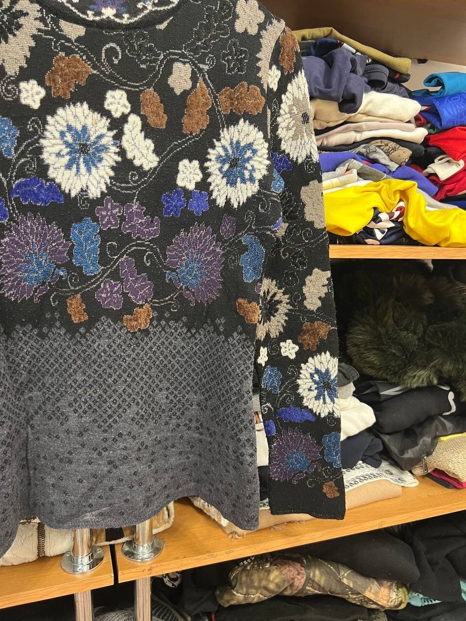 Kenzo Kenzo Paris Vintage 90s Crazy Wool Knitted Luxury Sweater Size M / US 6-8 / IT 42-44 - 5 Thumbnail