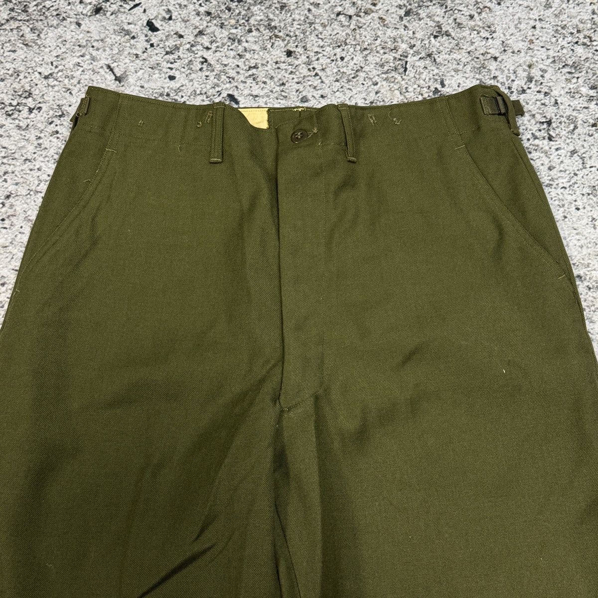 Vintage VINTAGE 1951 US ARMY WOOL FIELD TROUSER PANTS Size US 35 - 5 Thumbnail