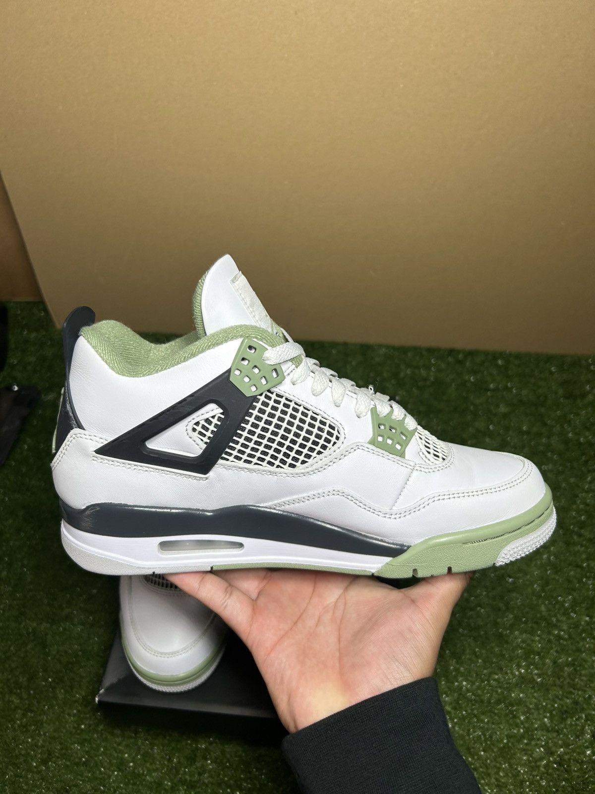 Jordan Brand Jordan 4 Seafoam Size US 10 / IT 40 - 4 Thumbnail