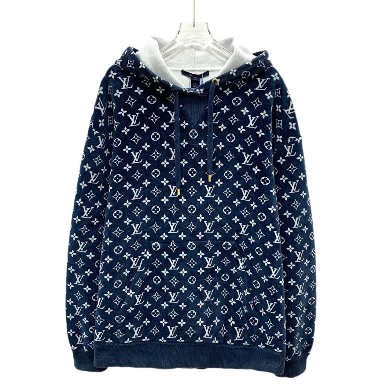 Louis Vuitton Louis Vuitton Hooded Drawstring Sweatshirt K26WX Size S / US 4 / IT 40 - 1 Thumbnail