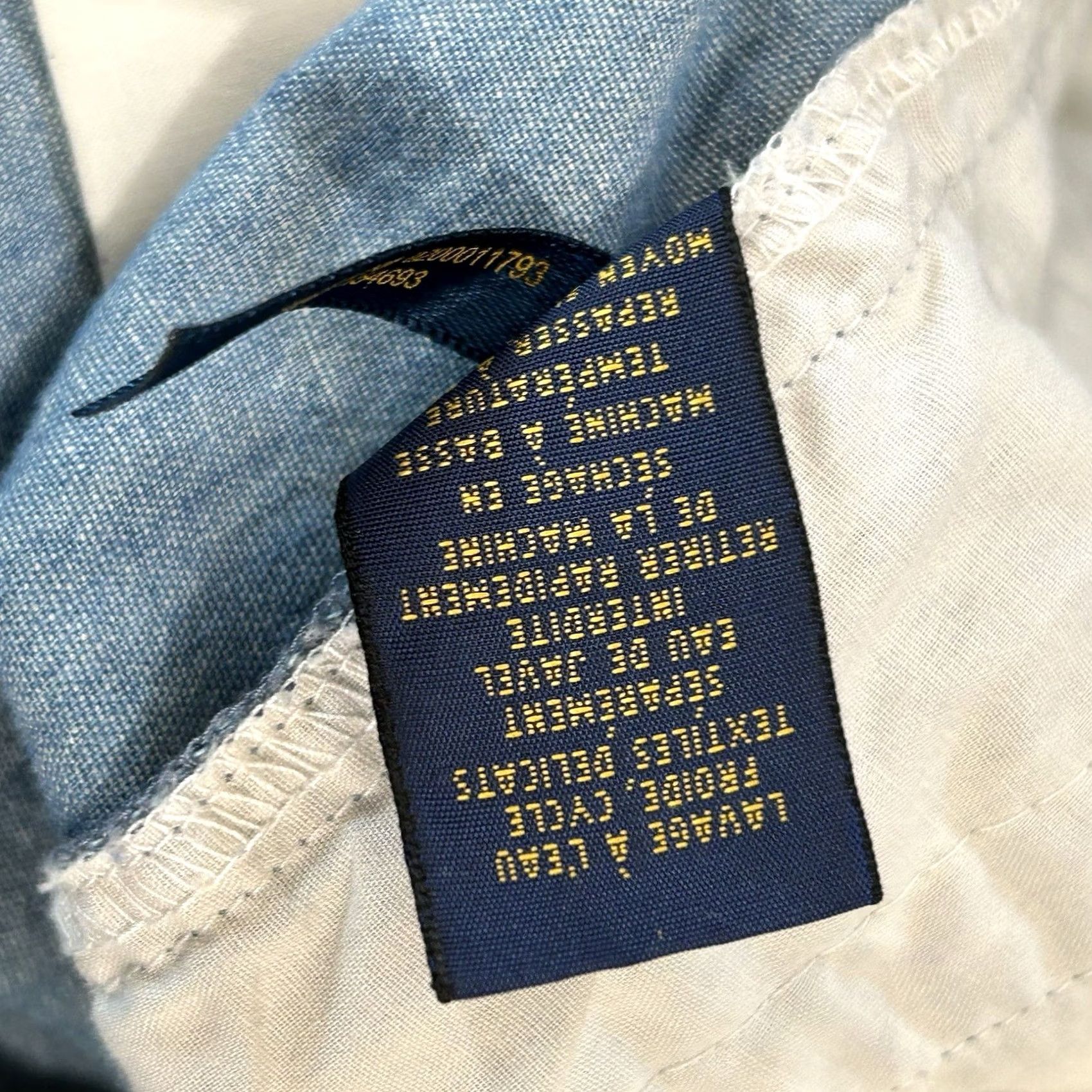 Polo Ralph Lauren Polo Ralph Lauren Belted Blue Chambray Cotton Shorts 2” Inseam Women’s 6 Size 28" / US 6 / IT 42 - 6 Thumbnail