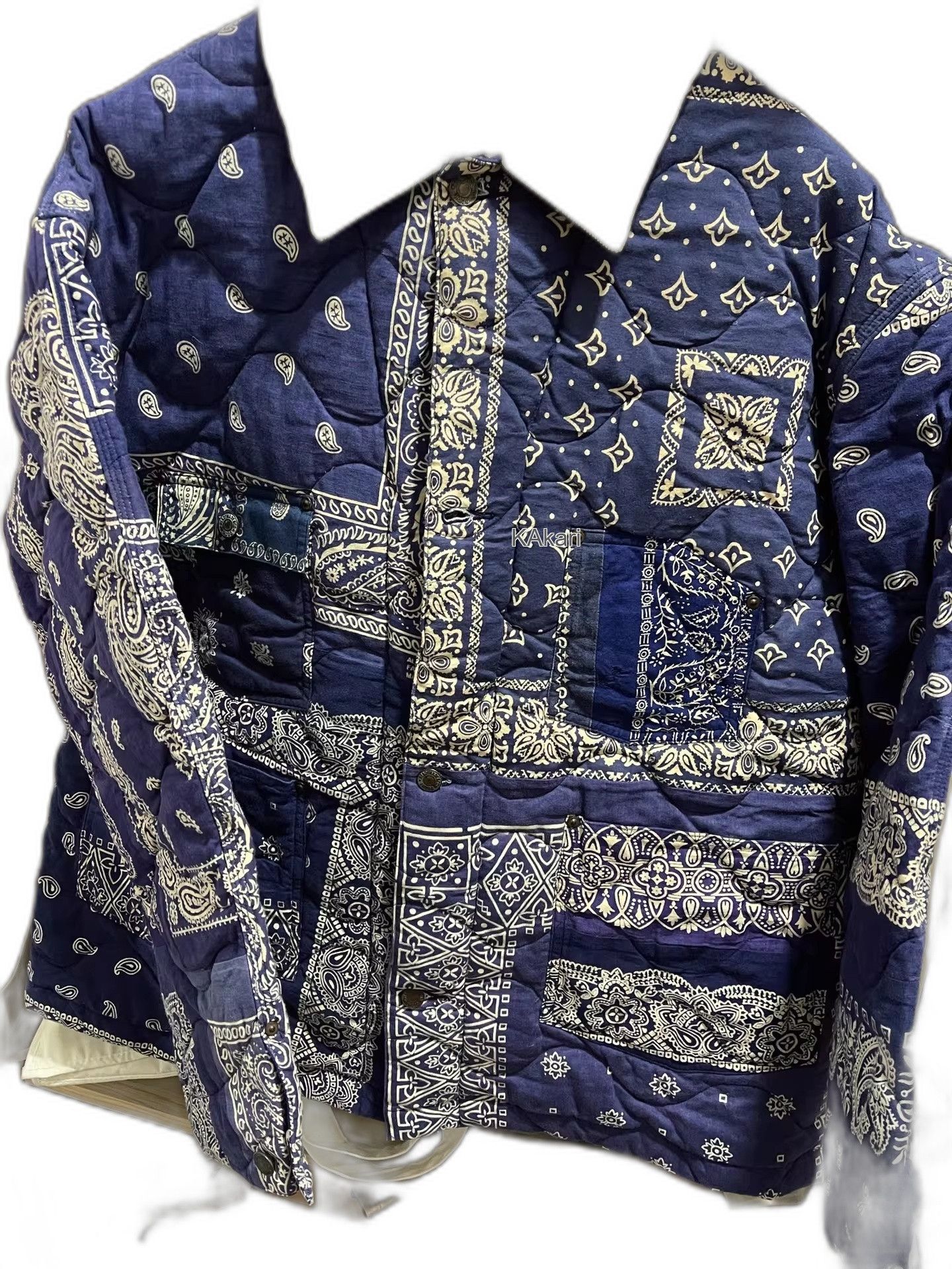 READYMADE READYMADE Bandana Burn Down Jacket Size US L / EU 52-54 / 3 - 1 Thumbnail