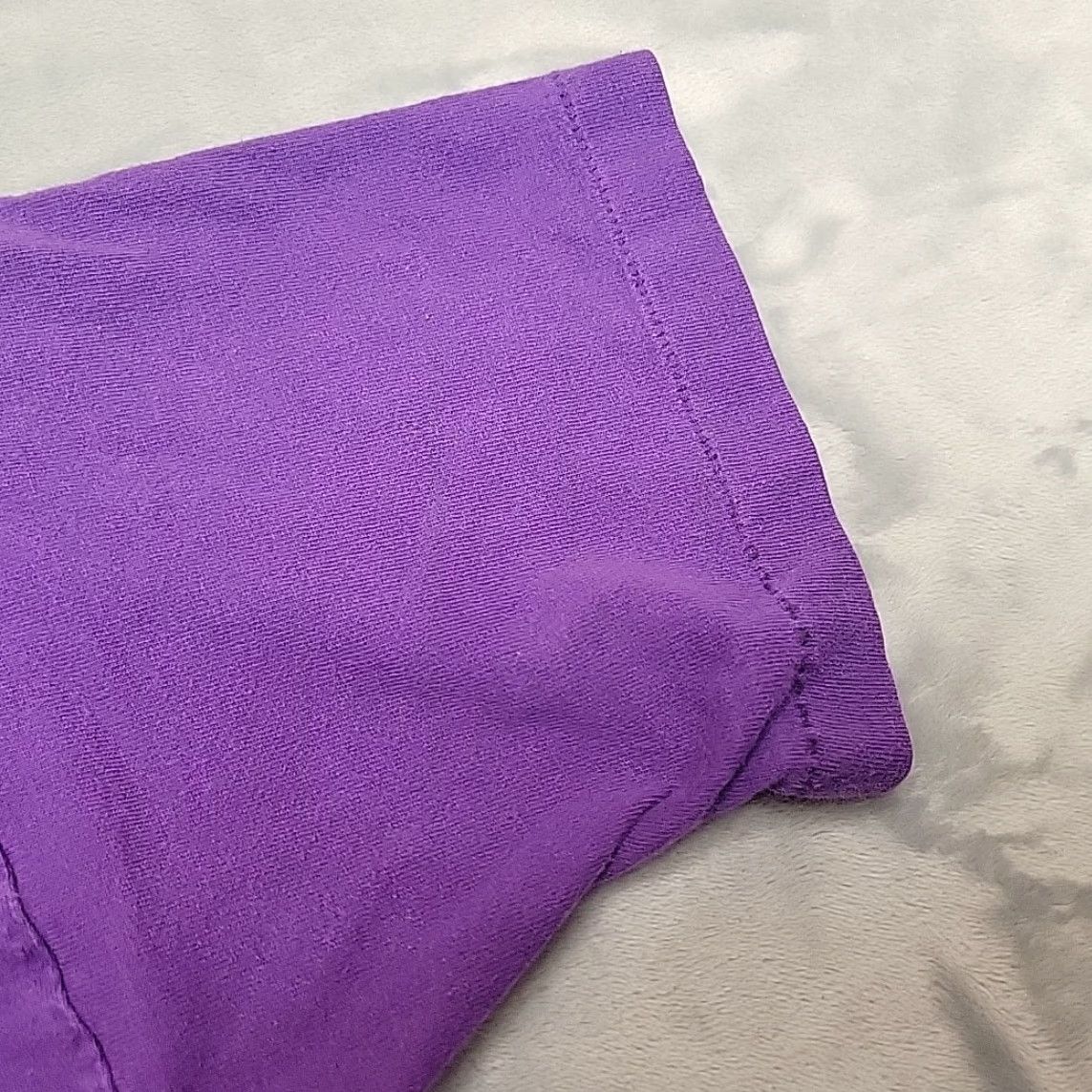Fruit Of The Loom VTG Fruit of the Loom Bitterroot Valley Montana Shirt Mens L Purple AOP 90s Sports Cotton T-Shirt Crew Neck Short Sleeve Made in USA Mens Size US L / EU 52-54 / 3 - 5 Thumbnail