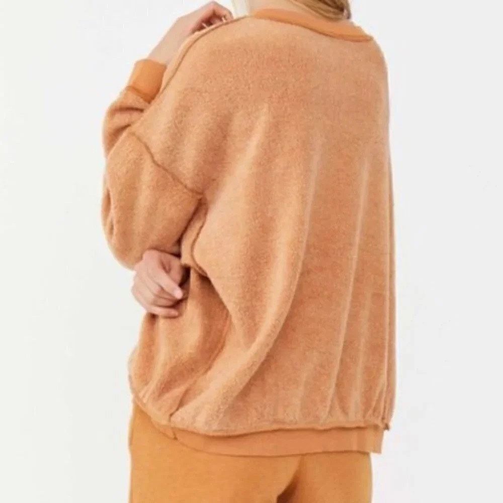 Free People Free People Intimately Oversized Kelly Crewneck Sweatshirt Size S / US 4 / IT 40 - 4 Thumbnail