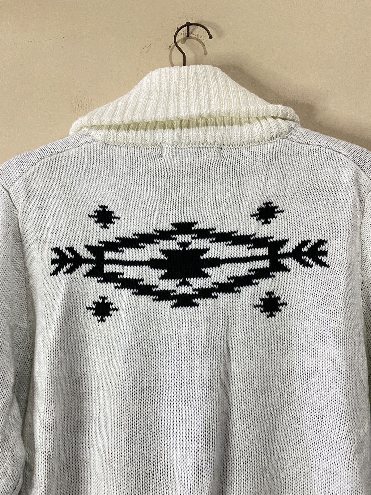 Issey Miyake Tete Homme Issey Miyake Wool Navajo Cardigan Size US M / EU 48-50 / 2 - 13 Thumbnail