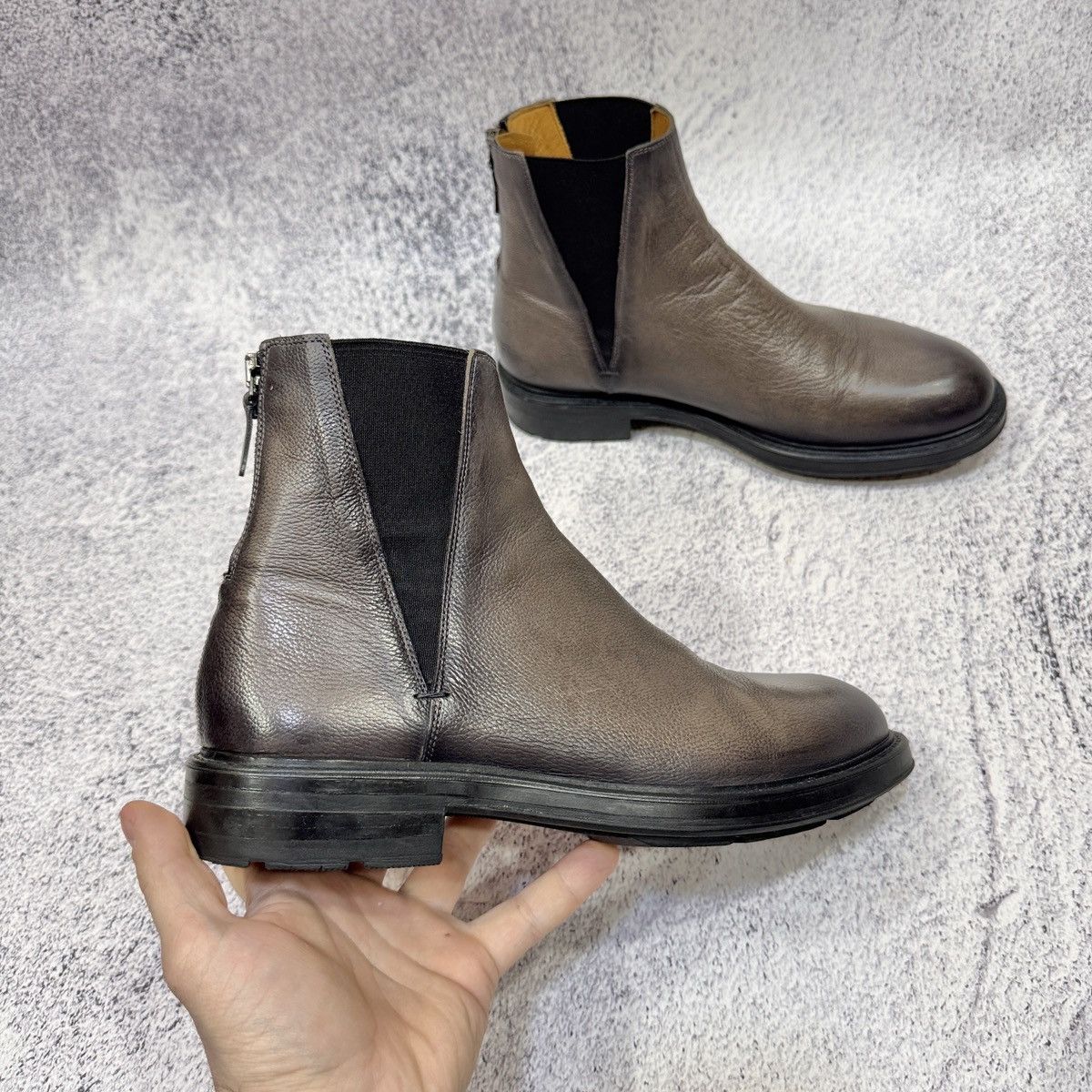 Magnanni Magnanni Handmade Mens Chelsea Boots US8.5 UK7.5 EU41.5 Size US 8.5 / EU 41-42 - 4 Thumbnail