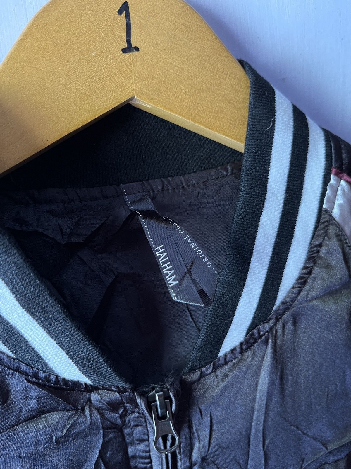 Japanese Brand JAPANESE HALHAM SUKAJAN BOMBER Size US L / EU 52-54 / 3 - 7 Thumbnail