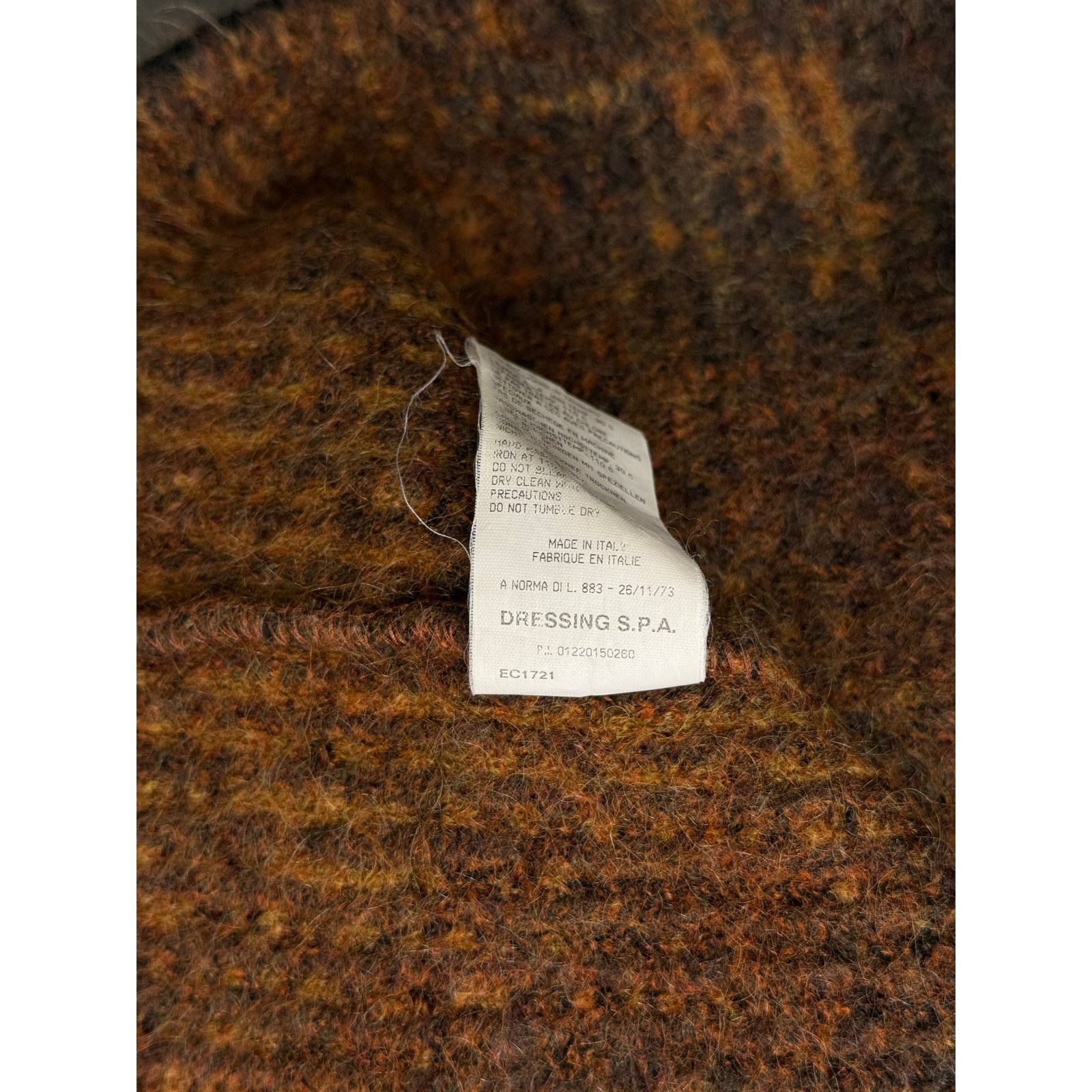 Roberto Cavalli 2000s Roberto Cavalli mohair tiger cardigan fur insterts Size ONE SIZE - 9 Thumbnail