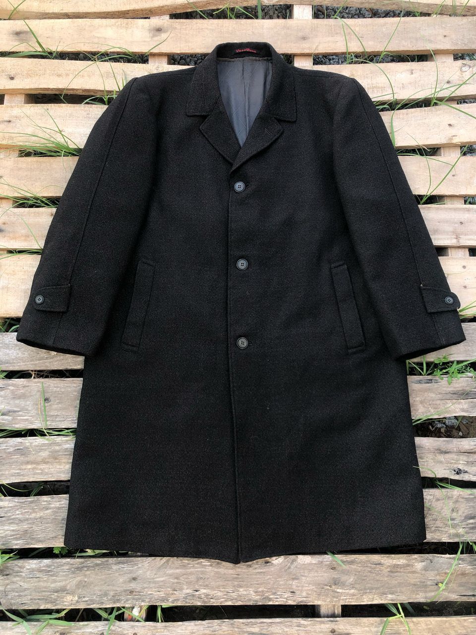 New England Outerwear × Vintage Vintage Volu Buss Wool Coat Jacket Made In England Size US L / EU 52-54 / 3 - 2 Thumbnail