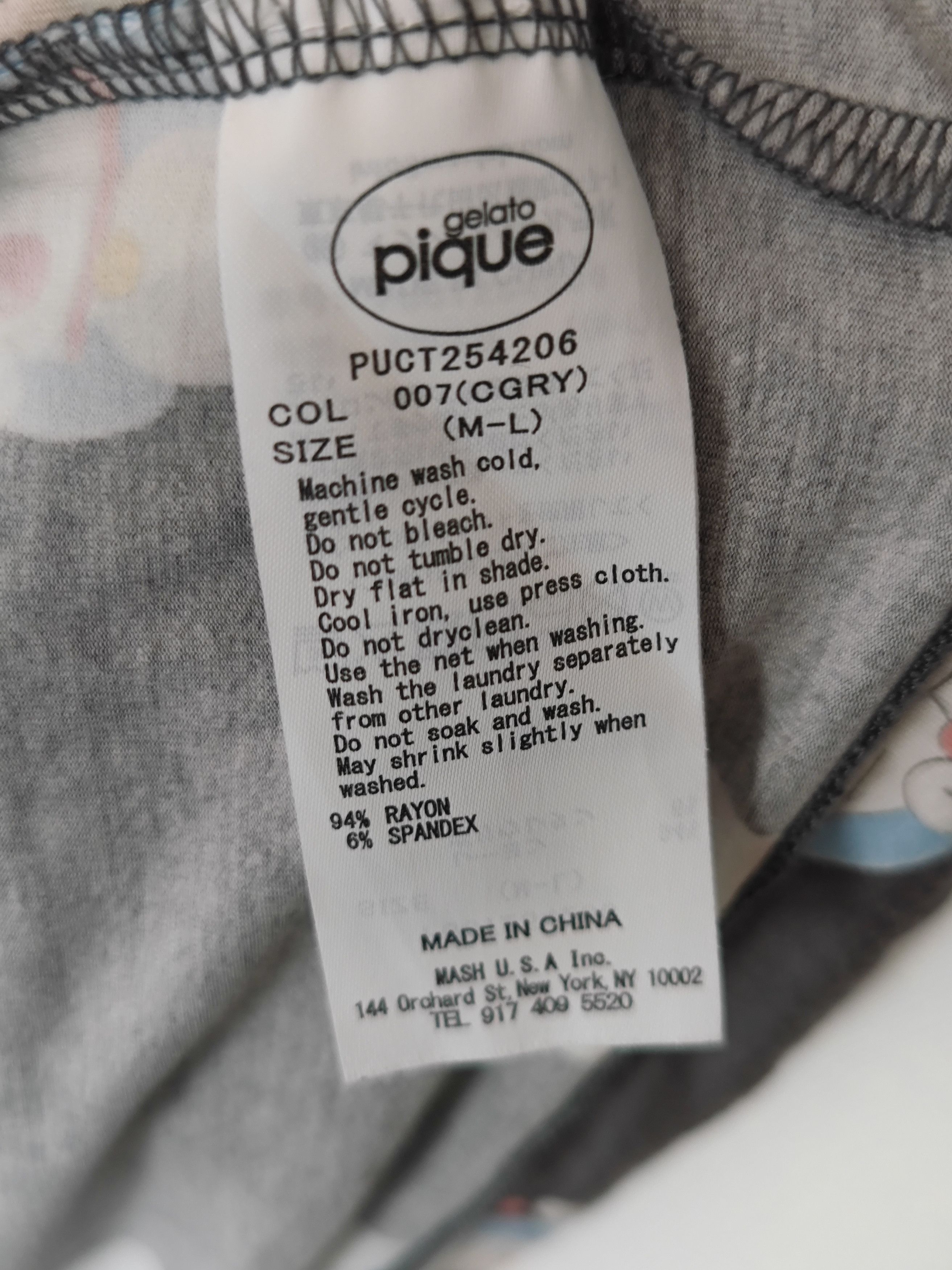 Japanese Brand GELATO PIQUE X Doraemon 2025 Sleepwear collection top shirt Size L / US 10 / IT 46 - 3 Thumbnail