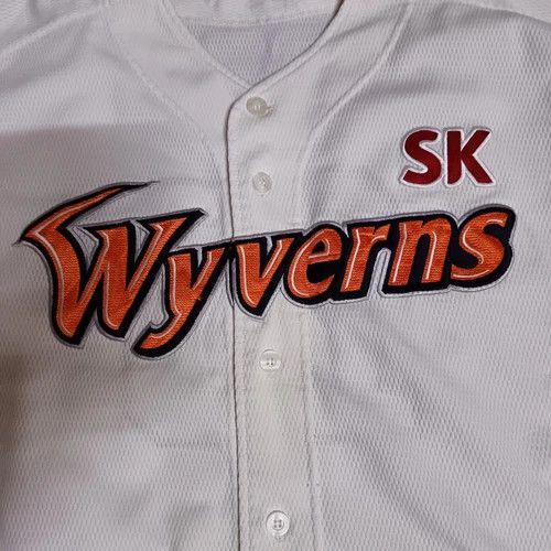 MLB SK Wyverns Jeong Jin Gi KBO Korean Baseball Jersey Size US XL / EU 56 / 4 - 2 Thumbnail