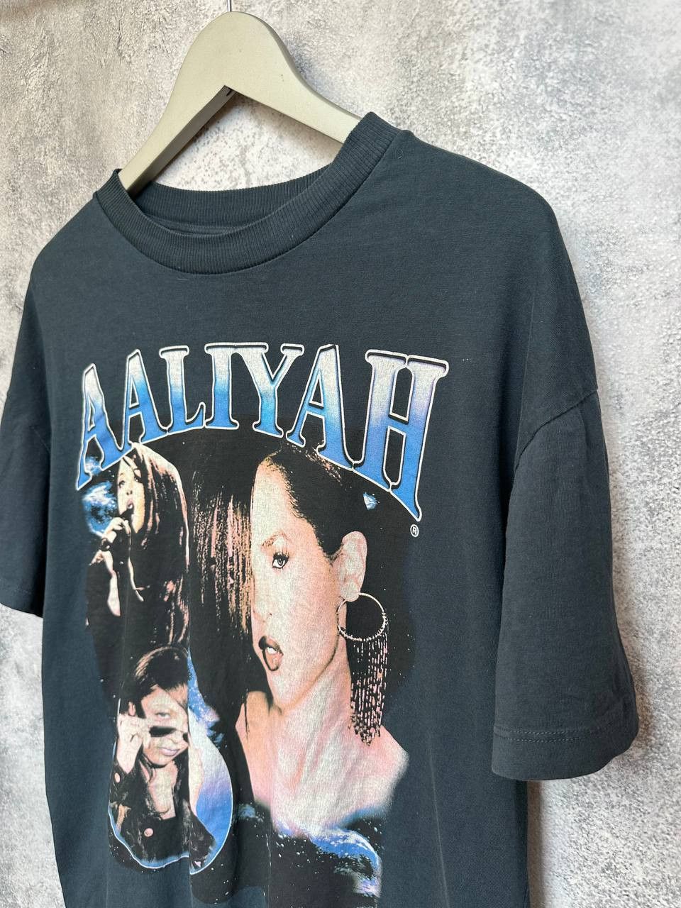 Rap Tees Vintage Aaliyah T-Shirt Crew Rap Tee Bootleg Size US S / EU 44-46 / 1 - 6 Thumbnail