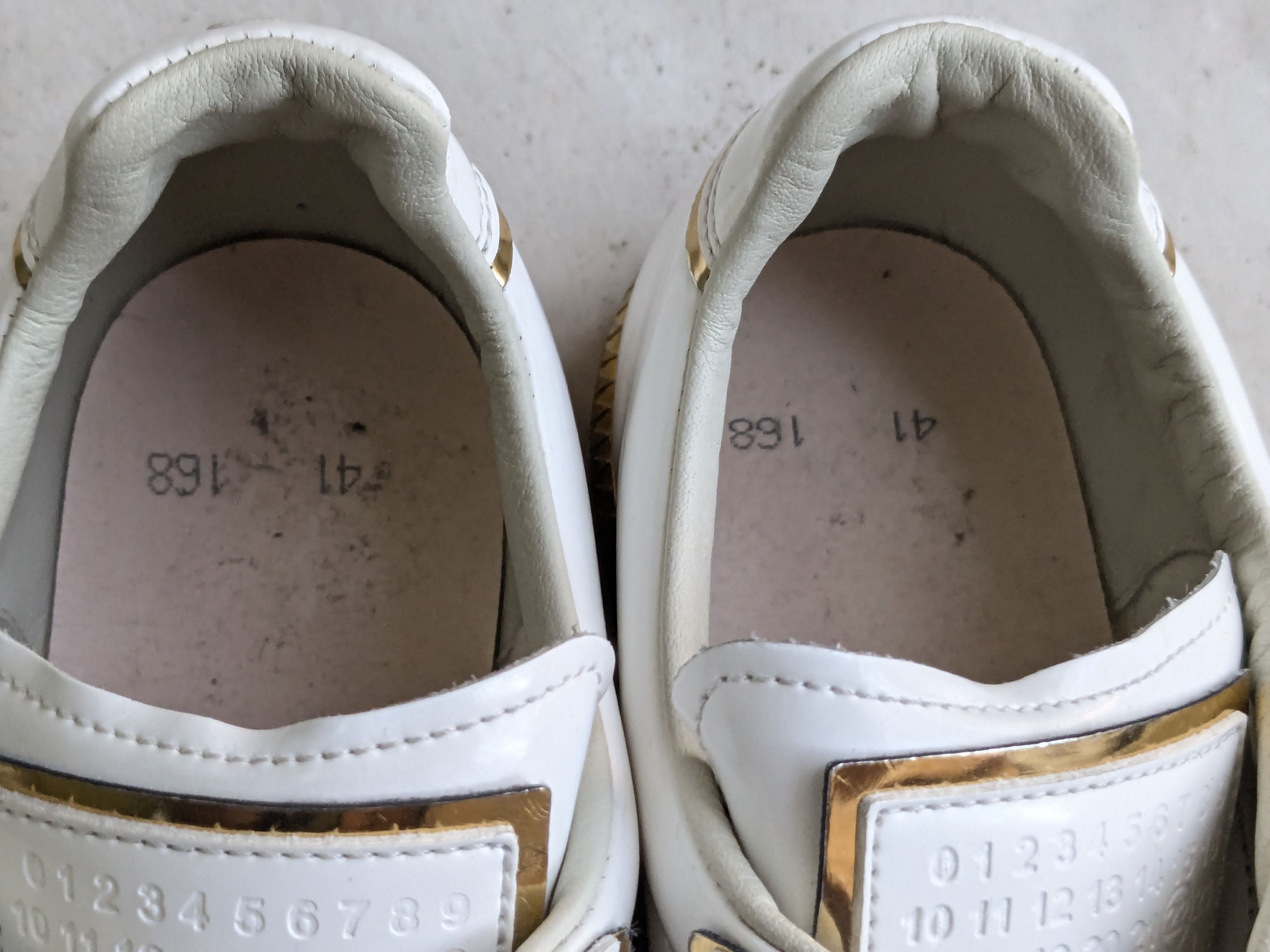 Maison Margiela Maison Margiela GAT Replica White Gold Patent Leather 8 41 Size US 8 / EU 41 - 6 Thumbnail