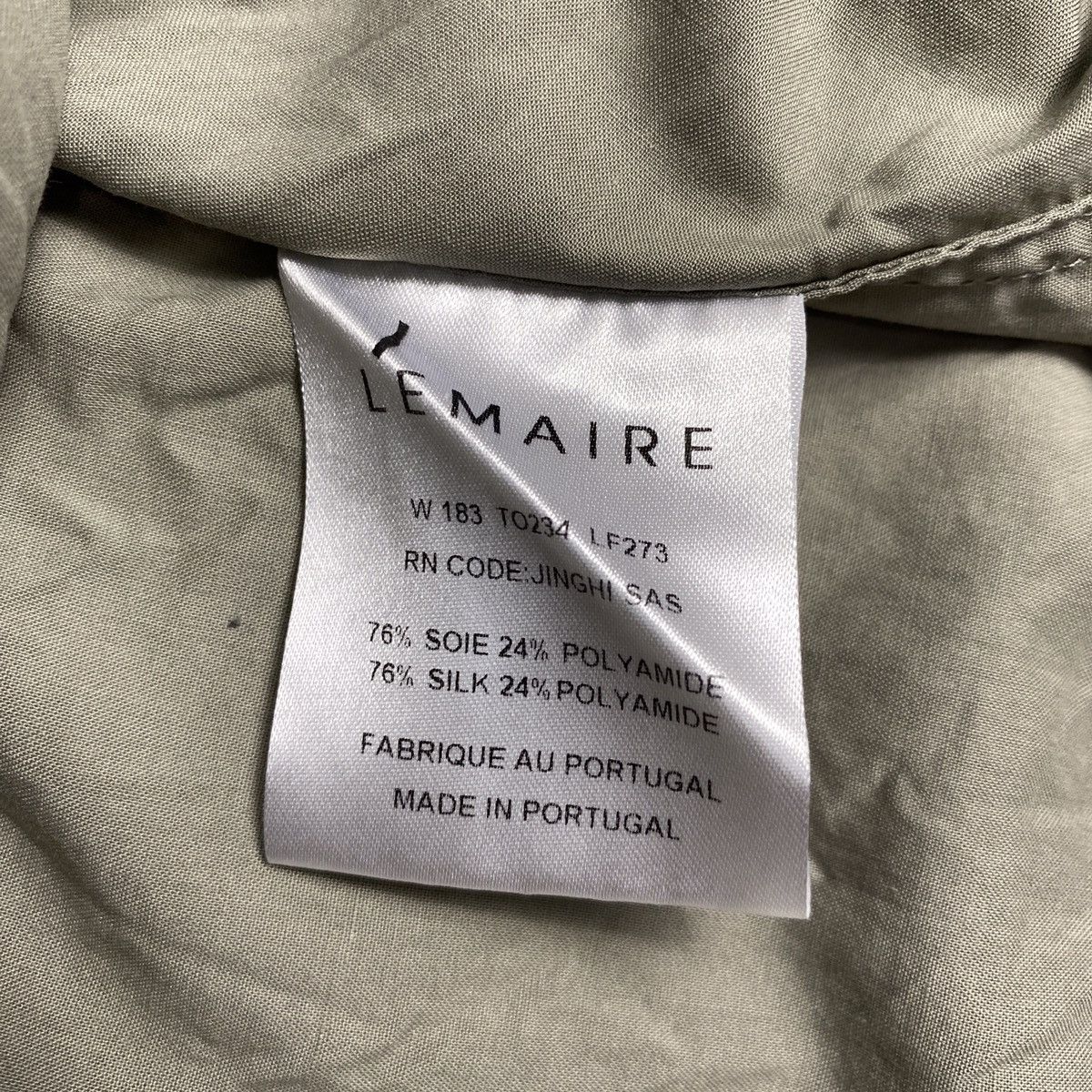 Lemaire Lemaire F/W 18 Long sleeve Top With Tie Size XS / US 0-2 / IT 36-38 - 4 Thumbnail