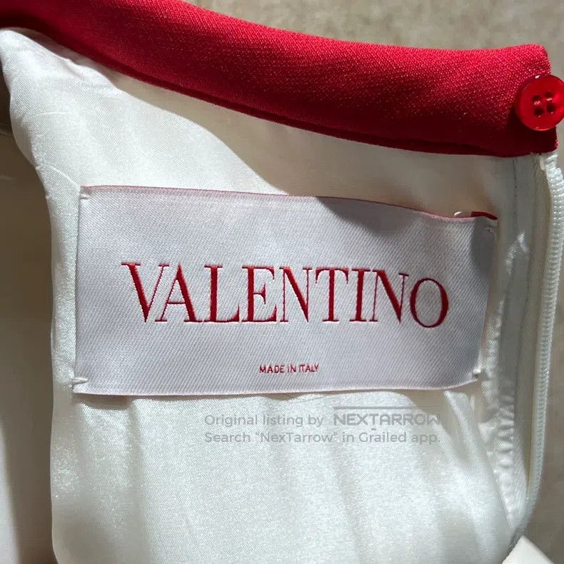 Valentino Valentino Contrasting chain logo dress Size M / US 6-8 / IT 42-44 - 3 Thumbnail