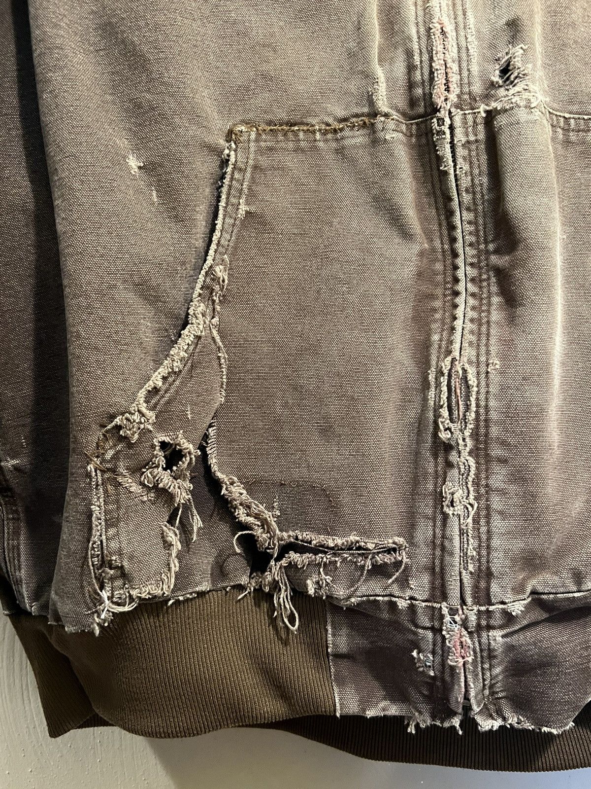 Carhartt Thrashed Carhartt Jacked Distressed Brown Size US XL / EU 56 / 4 - 6 Thumbnail