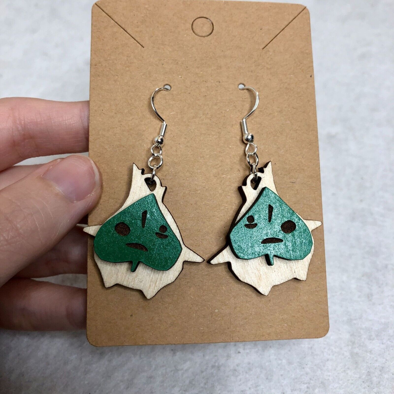 Nintendo Zelda Korok Makar Dangle Earrings Size ONE SIZE - 4 Thumbnail