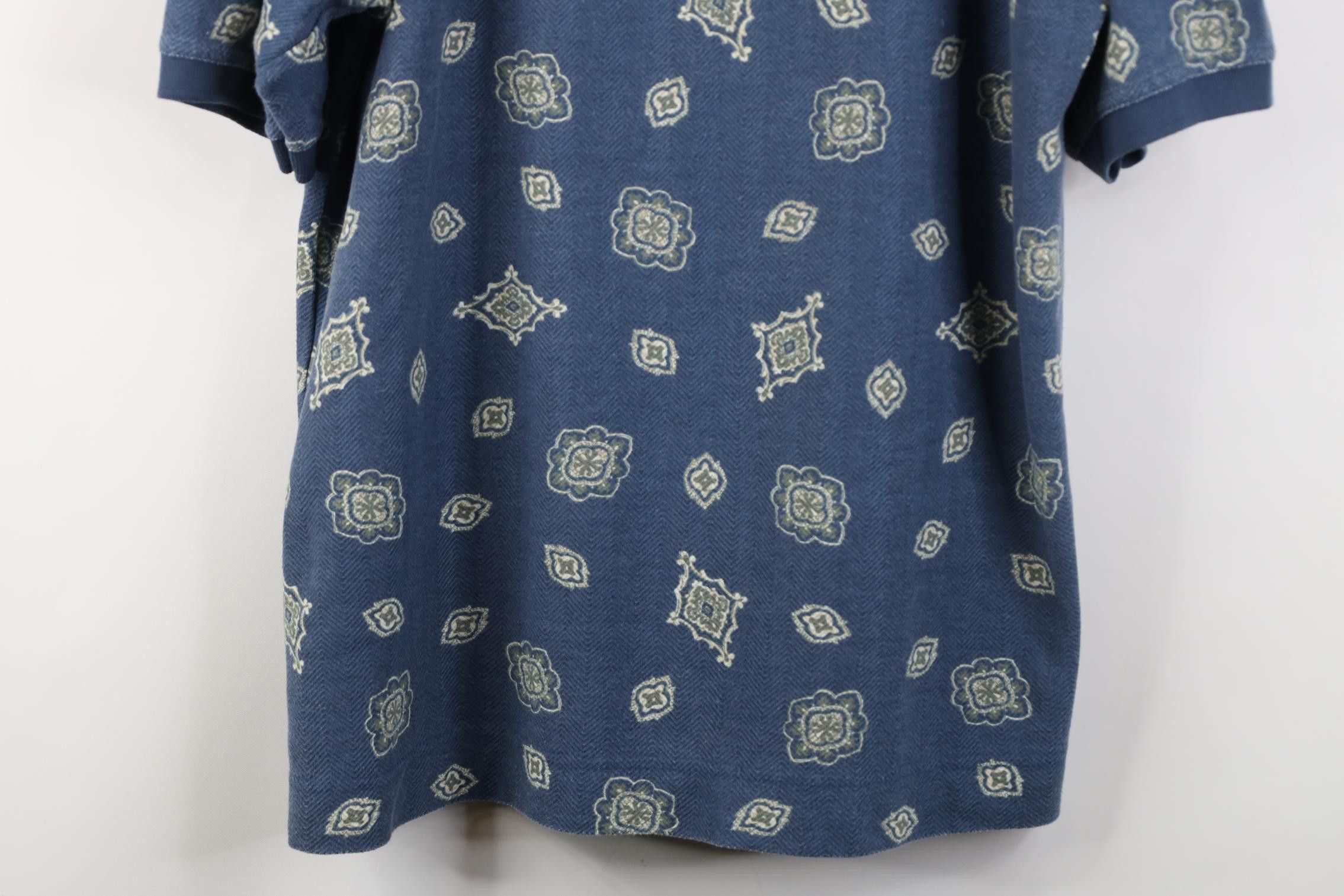 Vintage Vintage 90s Streetwear Baggy Fit Knit Golf Polo Shirt Size US M / EU 48-50 / 2 - 3 Thumbnail