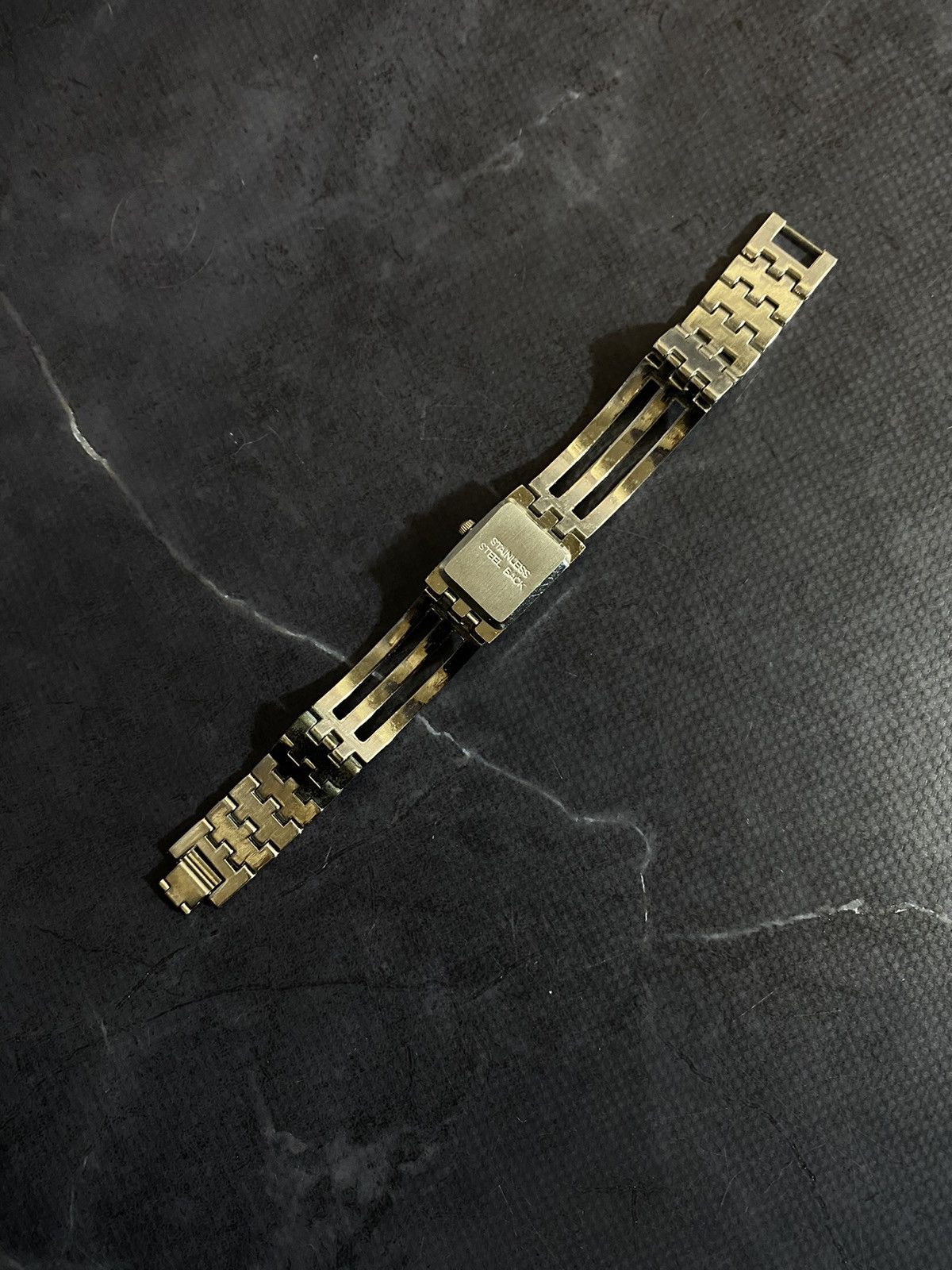 Jewelry × Vintage Elegant WIT Quartz Steel Bangle Watch Japanese Brand Size ONE SIZE - 7 Thumbnail