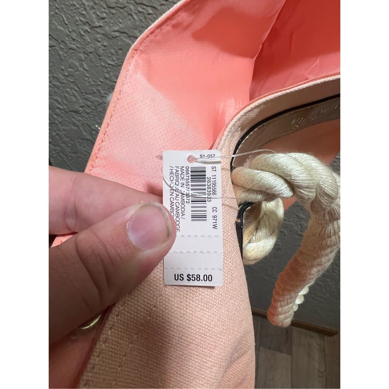 Victoria's Secret Victoria’s Secret Orange Ombré Tote Bag Preowned-Stains-Mark Size ONE SIZE - 14 Thumbnail