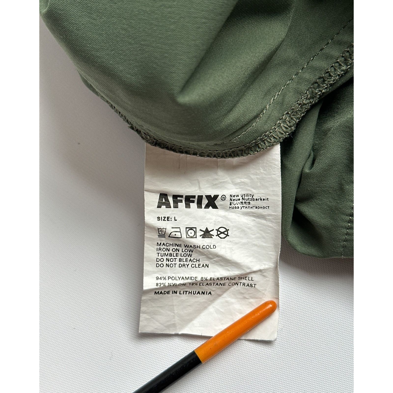 AFFXWRKS Affxwrks Gusseted Knee Technical Pants Size US 34 / EU 50 - 6 Thumbnail