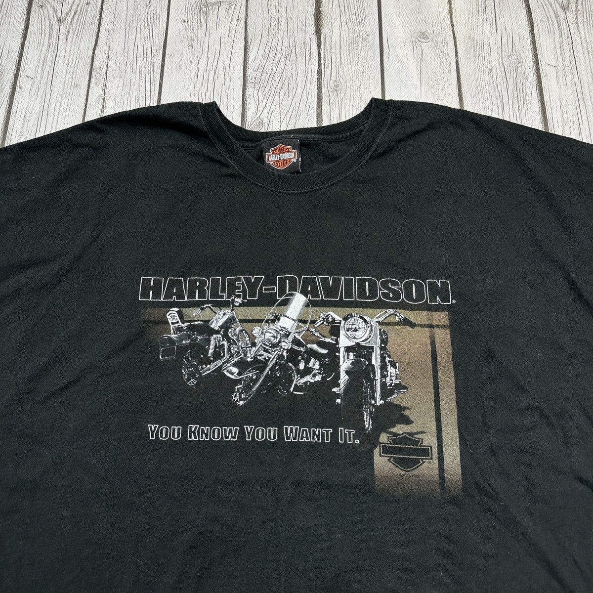 Vintage Vintage Harley Davidson tee Size US XXL / EU 58 / 5 - 3 Thumbnail