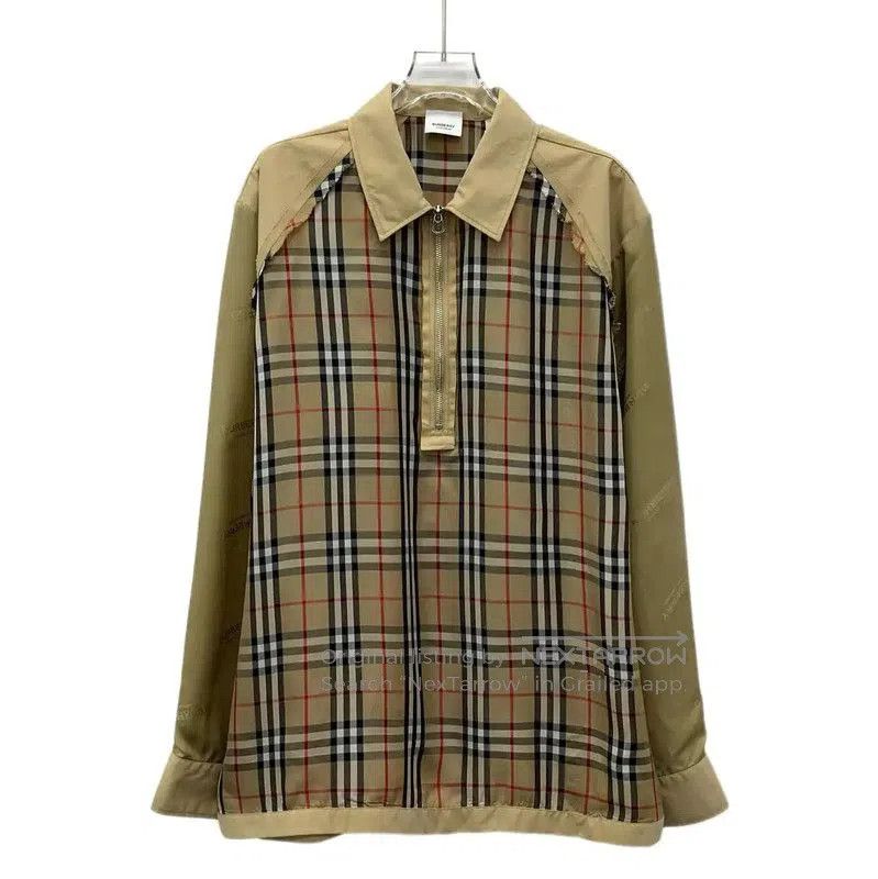 Burberry Burberry Brown Polyester Women's Jacket. Size L / US 10 / IT 46 - 1 Thumbnail