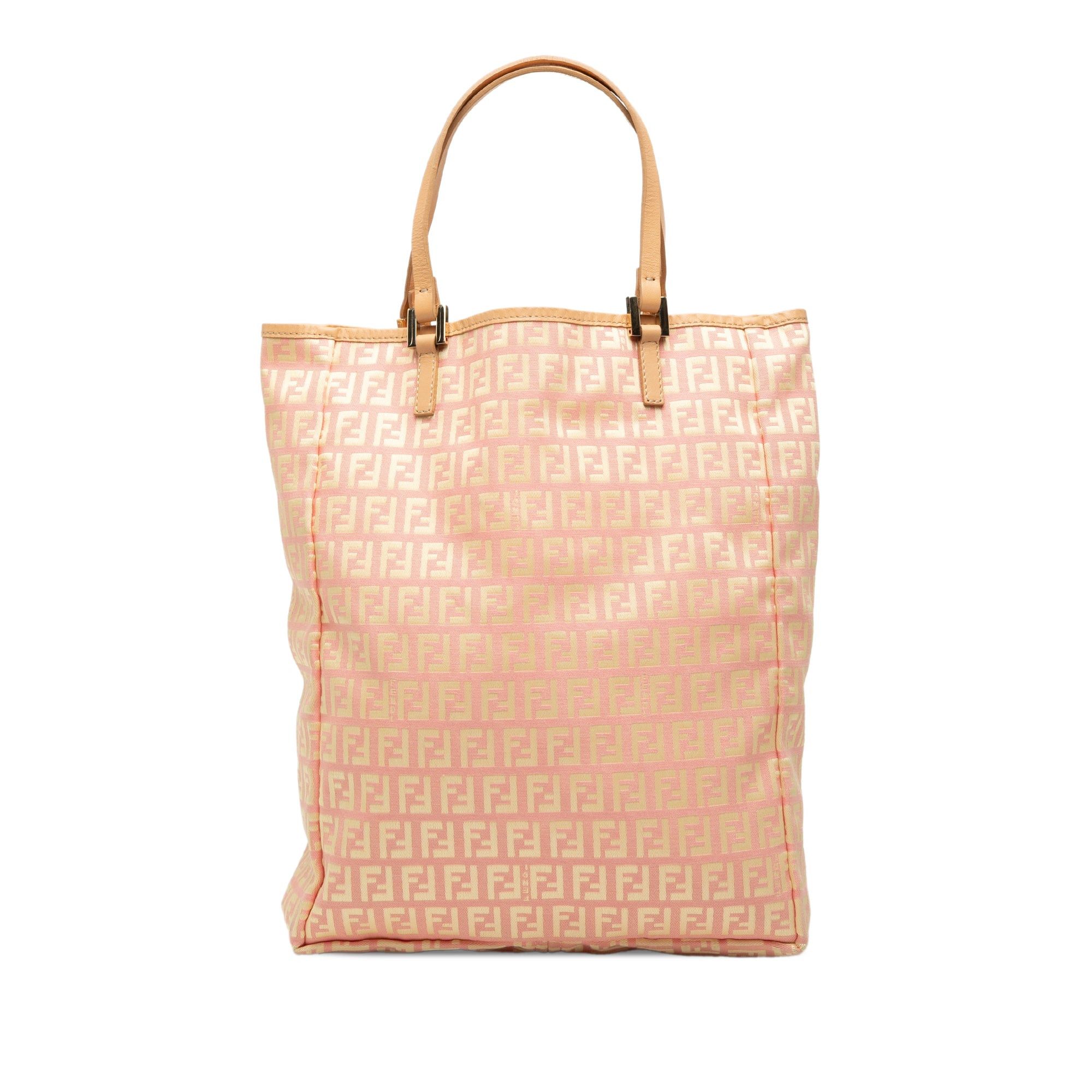 Fendi Zucchino Canvas Vertical Tote Size ONE SIZE - 1 Thumbnail