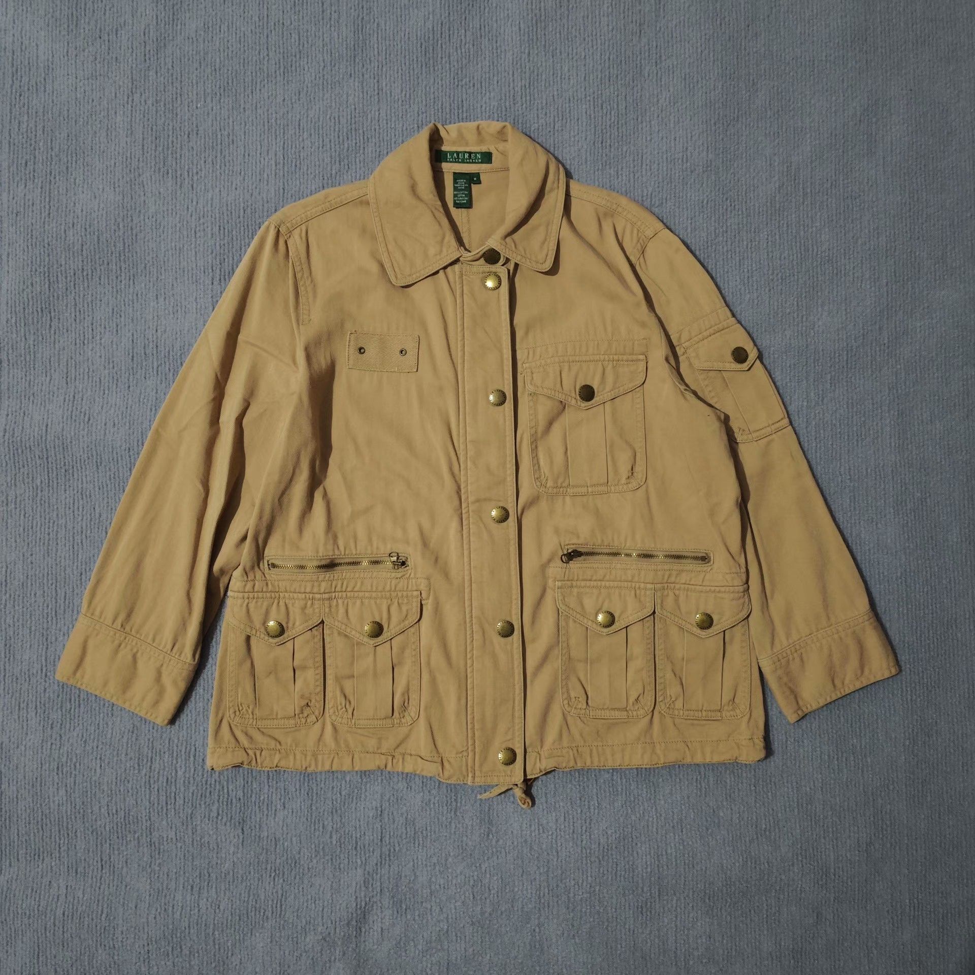 Ralph Lauren Ralph Lauren Vintage Workwear Zip Jacket Size US M / EU 48-50 / 2 - 1 Thumbnail