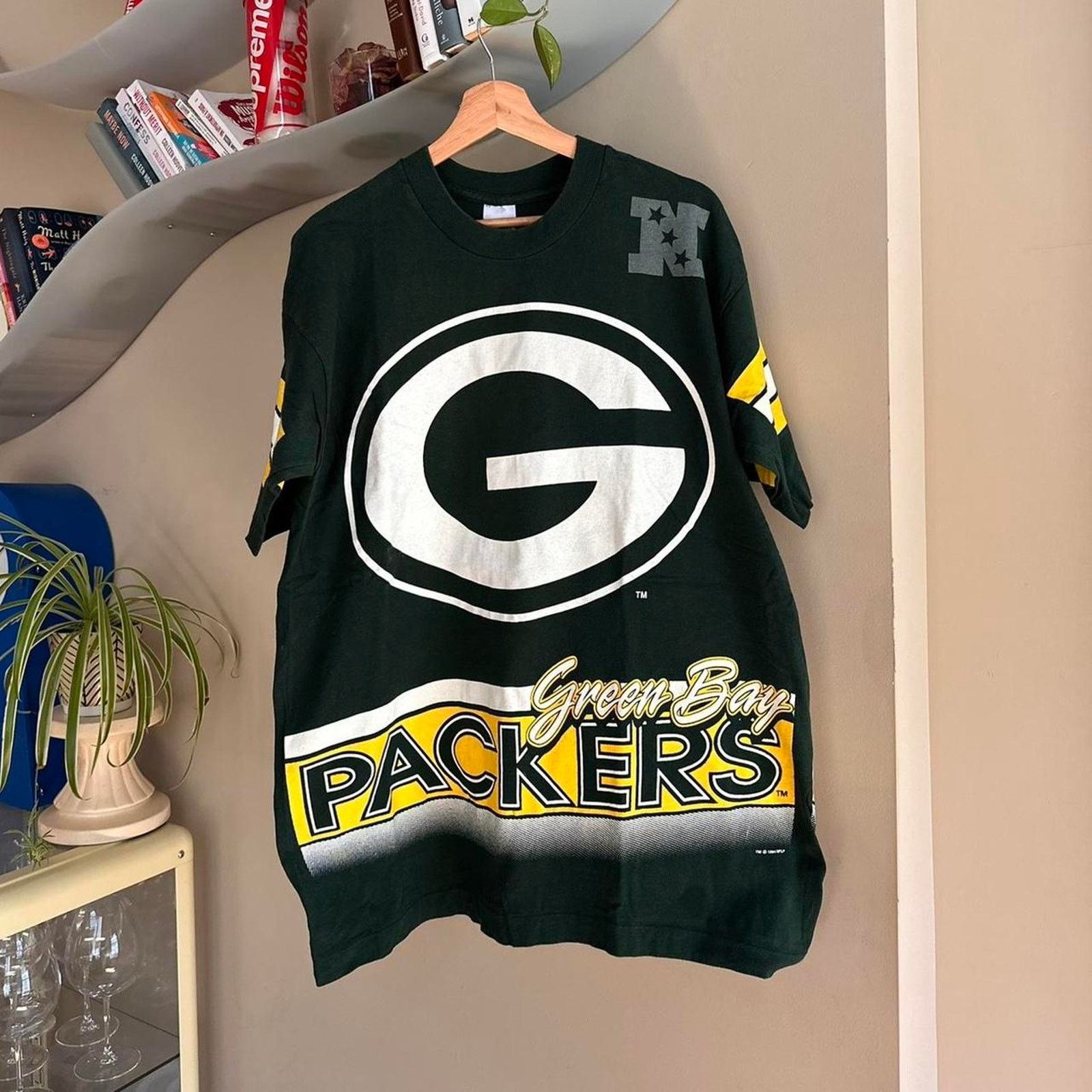 Salem Sportswear × Vintage Vintage 1994 Green Bay Packers Shirt Size US L / EU 52-54 / 3 - 1 Thumbnail