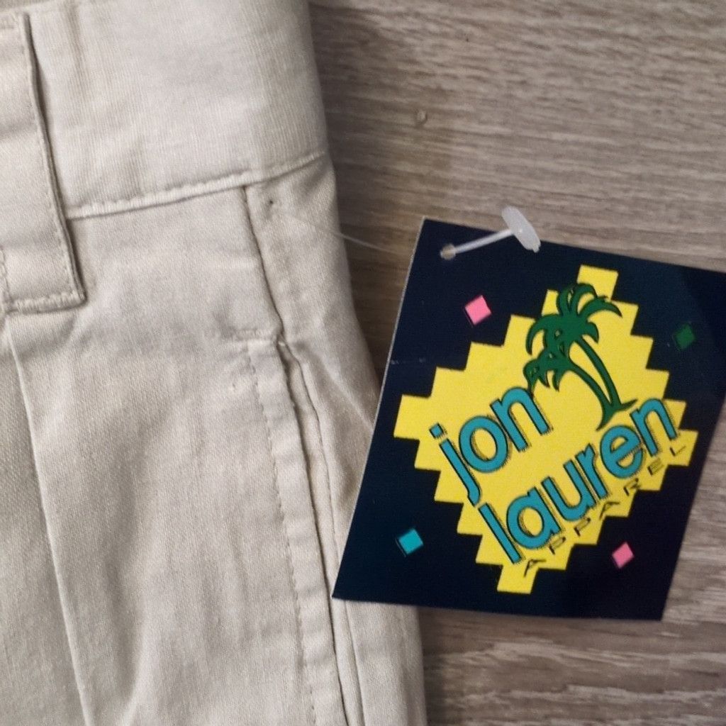Other Jon Lauren Cream Pleated Shorts Size 32 Size US 32 / EU 48 - 3 Thumbnail