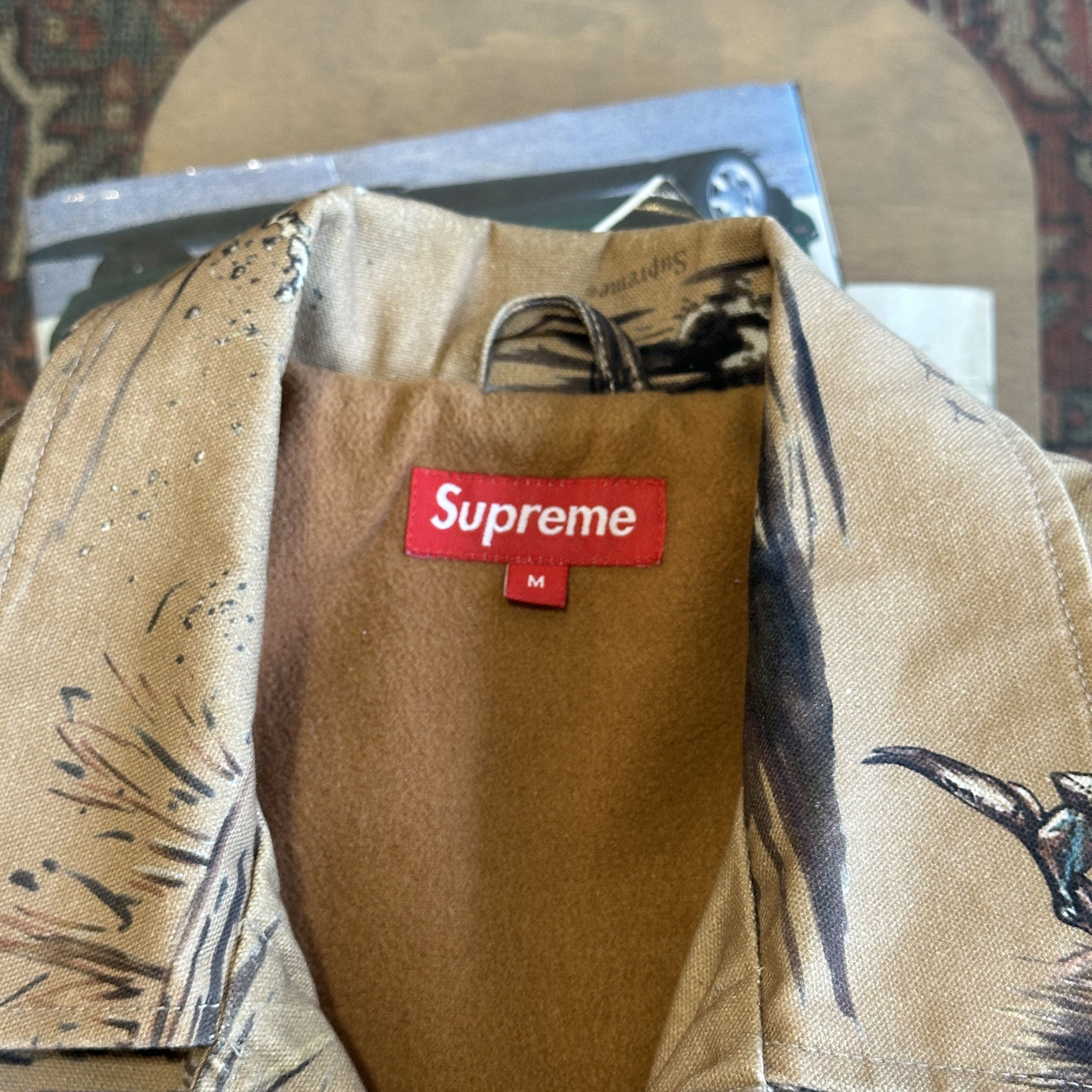 Supreme FW12 Supreme Dogs & Ducks Chore Jacket Size US M / EU 48-50 / 2 - 6 Thumbnail