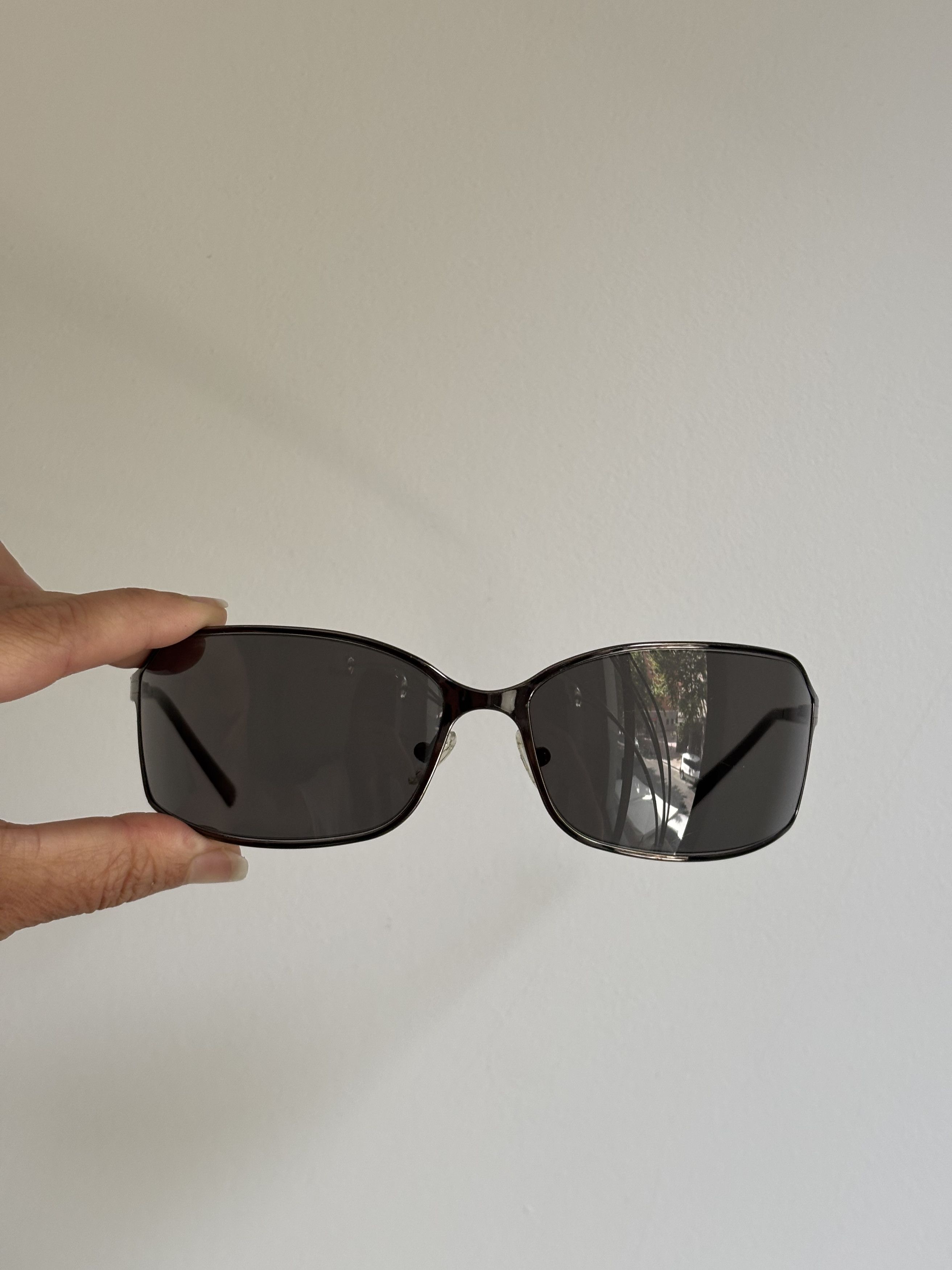 Prada PRADA Sunglasses Rectangle Wrap Shield Symbole RI926 Size ONE SIZE - 4 Thumbnail