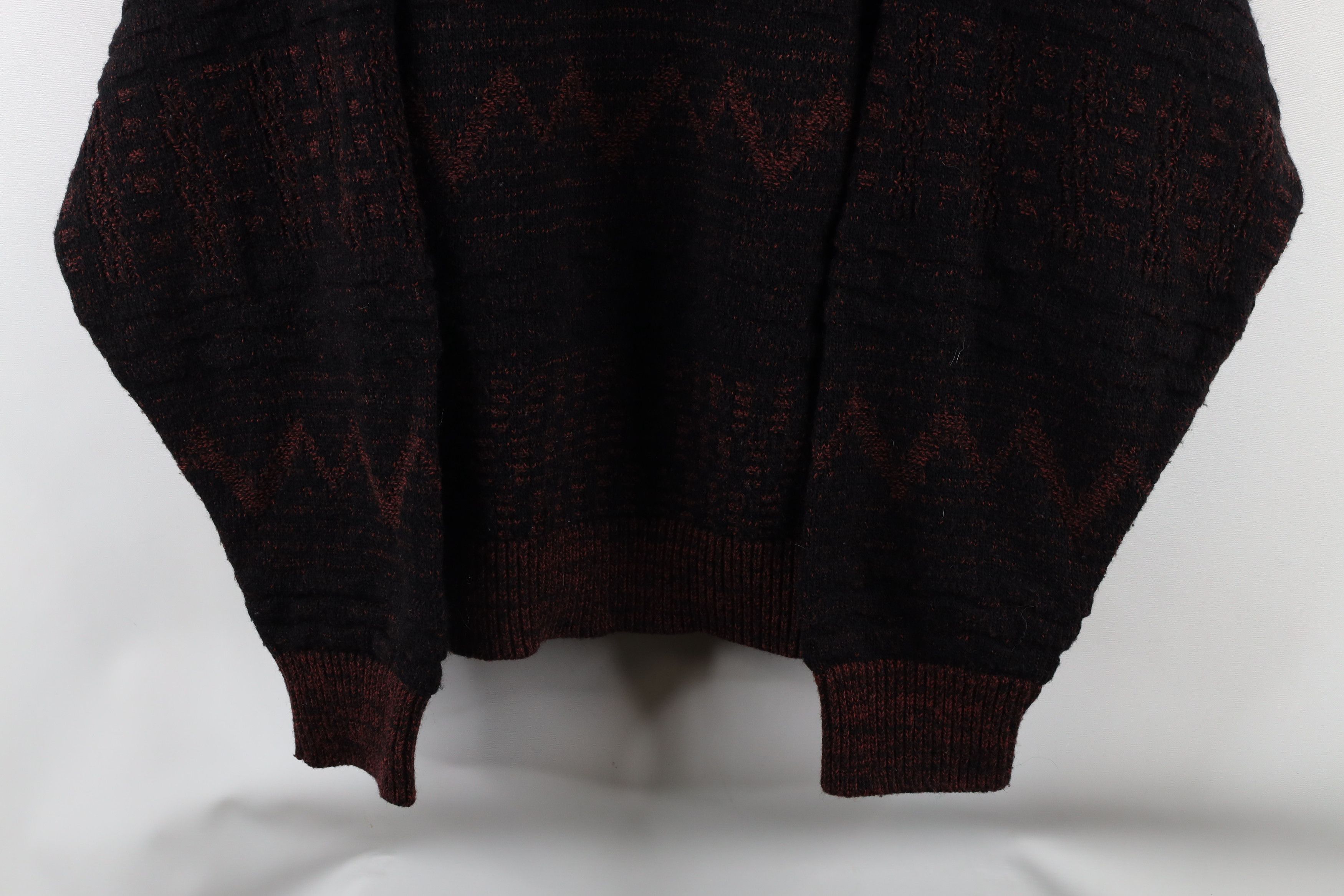 Vintage Vintage 90s Coogi Style Chunky Knit Cosby Dad Sweater USA Size US XL / EU 56 / 4 - 3 Thumbnail