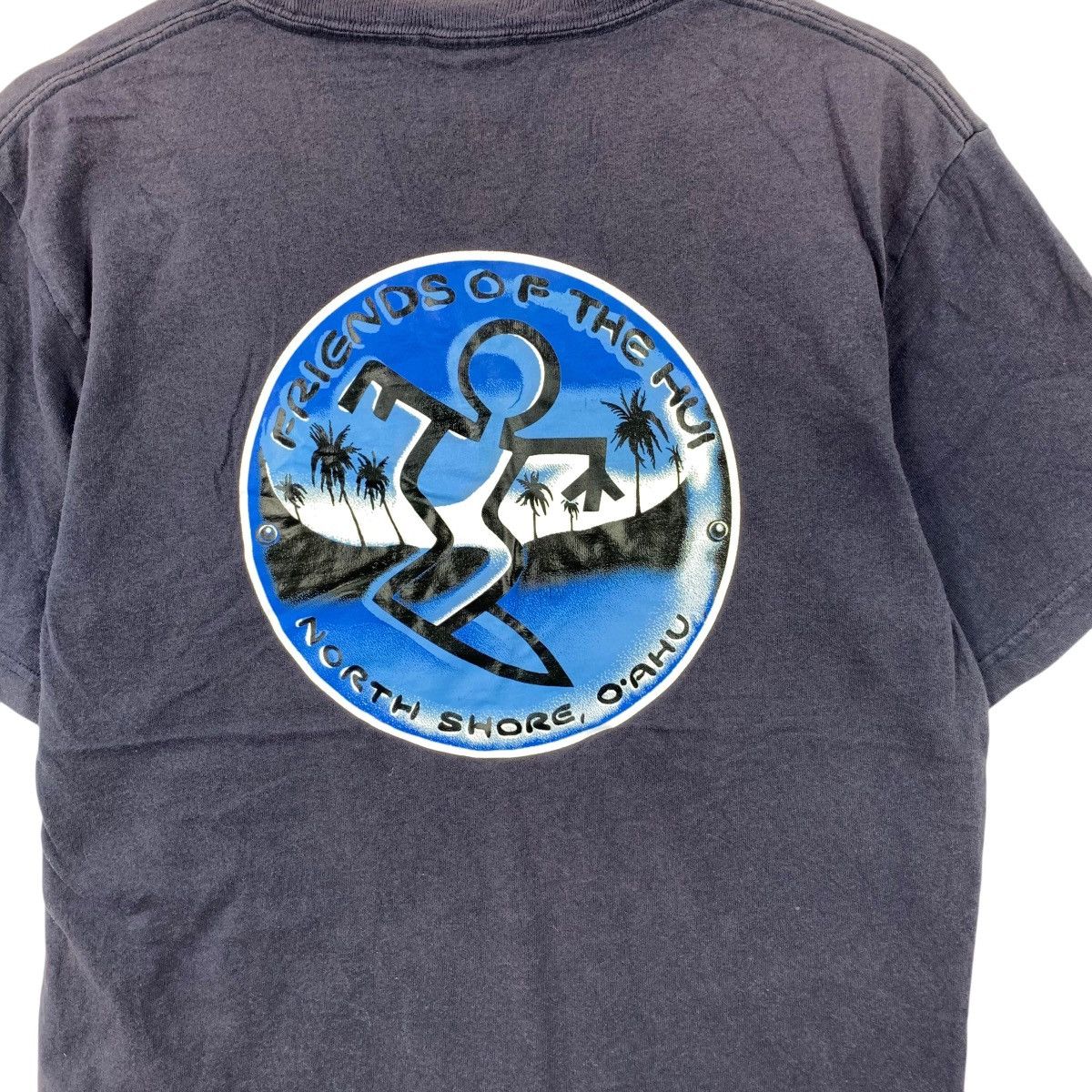 Vintage Vintage NORTH SHORE OHAU Surf Hui Mahalo Hawaii Tee Shirt Size US M / EU 48-50 / 2 - 6 Thumbnail