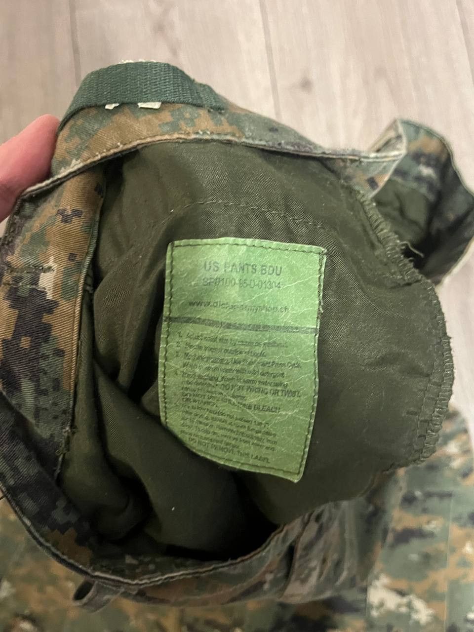 Vintage vintage military cargo pants NATO Size L Size US 35 - 5 Thumbnail