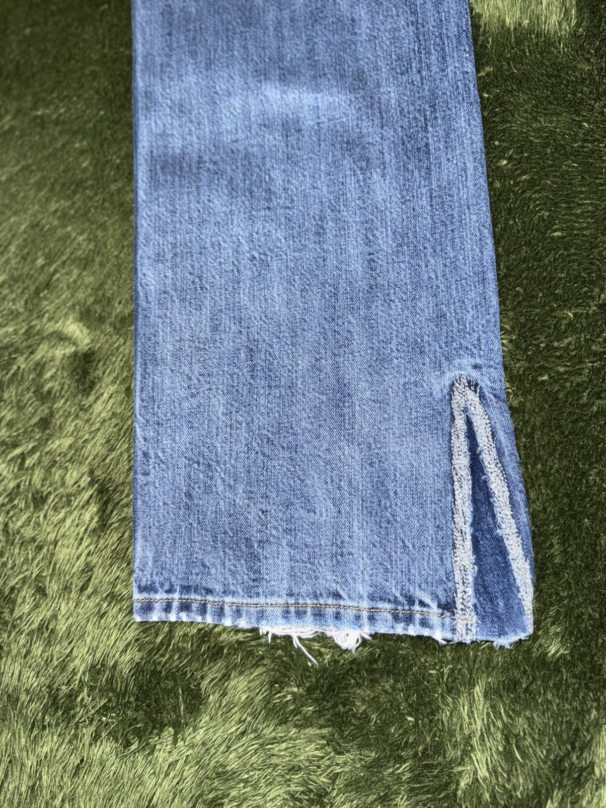 Levi's [W31/L34] Levis 501 Europe Repaired Vintage Wash Denim Pants Size US 31 - 12 Thumbnail