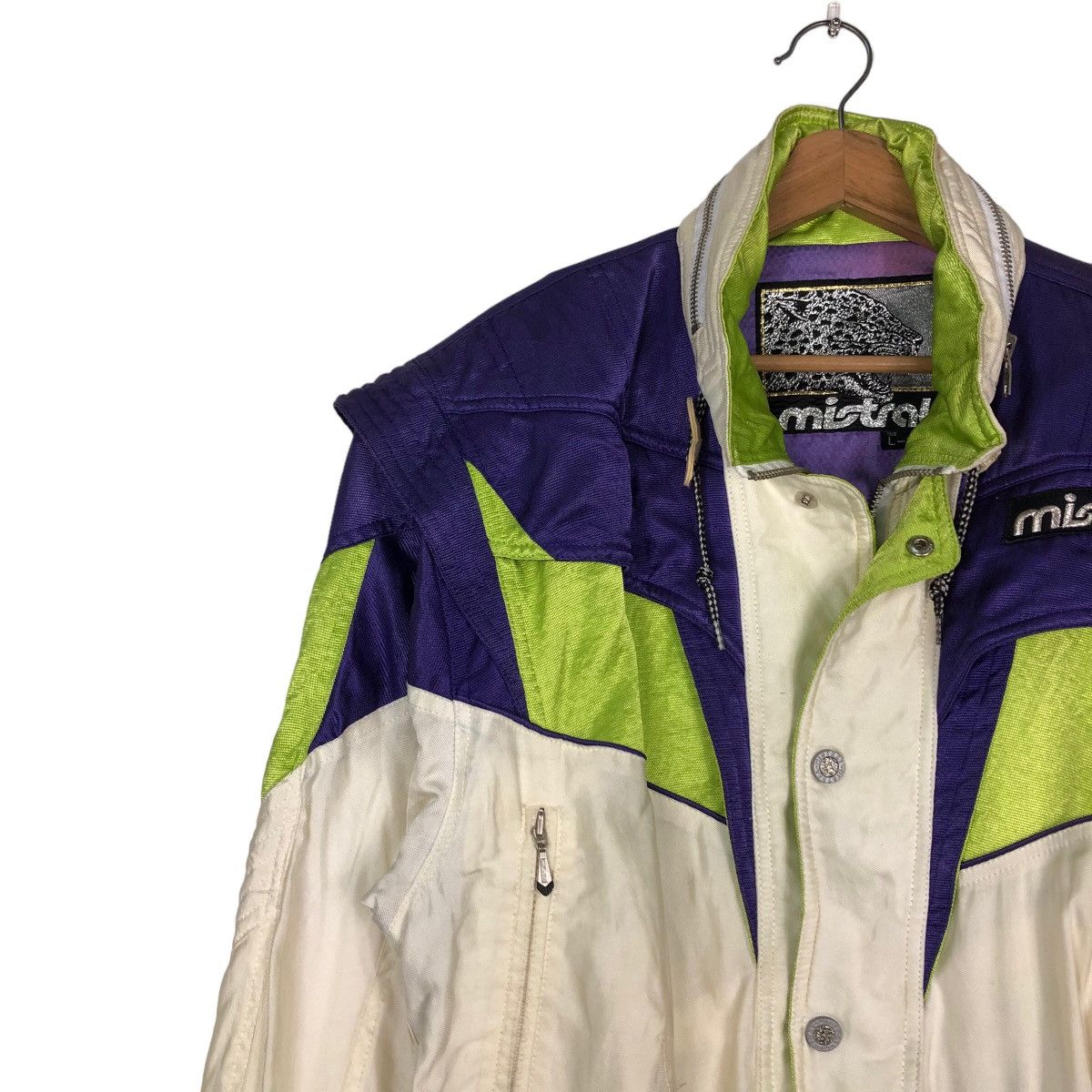Japanese Brand 🔥Cropped Biker Ski Jacket Mistral Japan Bondage Cargo Size US L / EU 52-54 / 3 - 7 Thumbnail