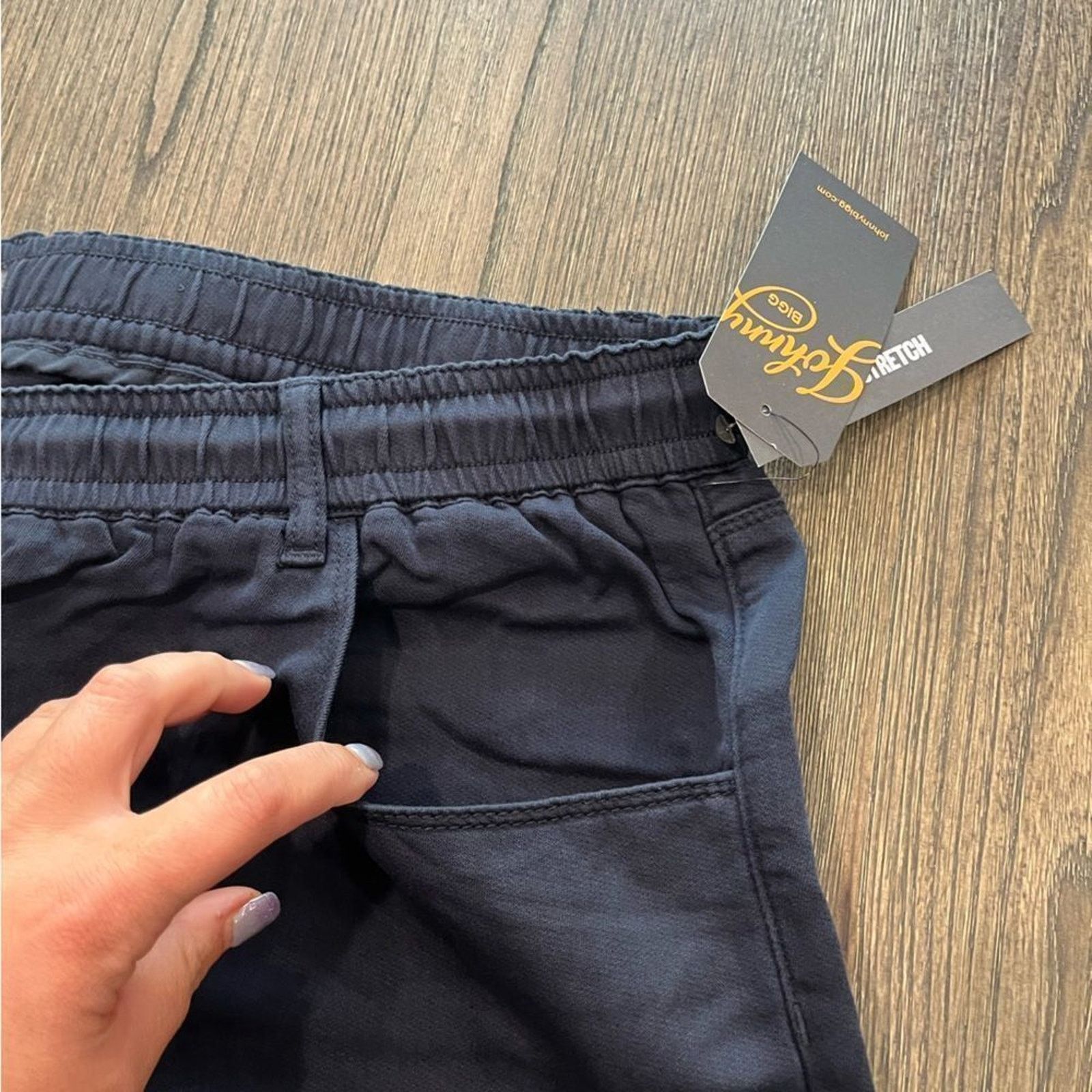 Vintage NWT Johnny Bigg Ryan Relaxed Walk Shorts Navy Size 46 Size US 44 / EU 60 - 3 Thumbnail