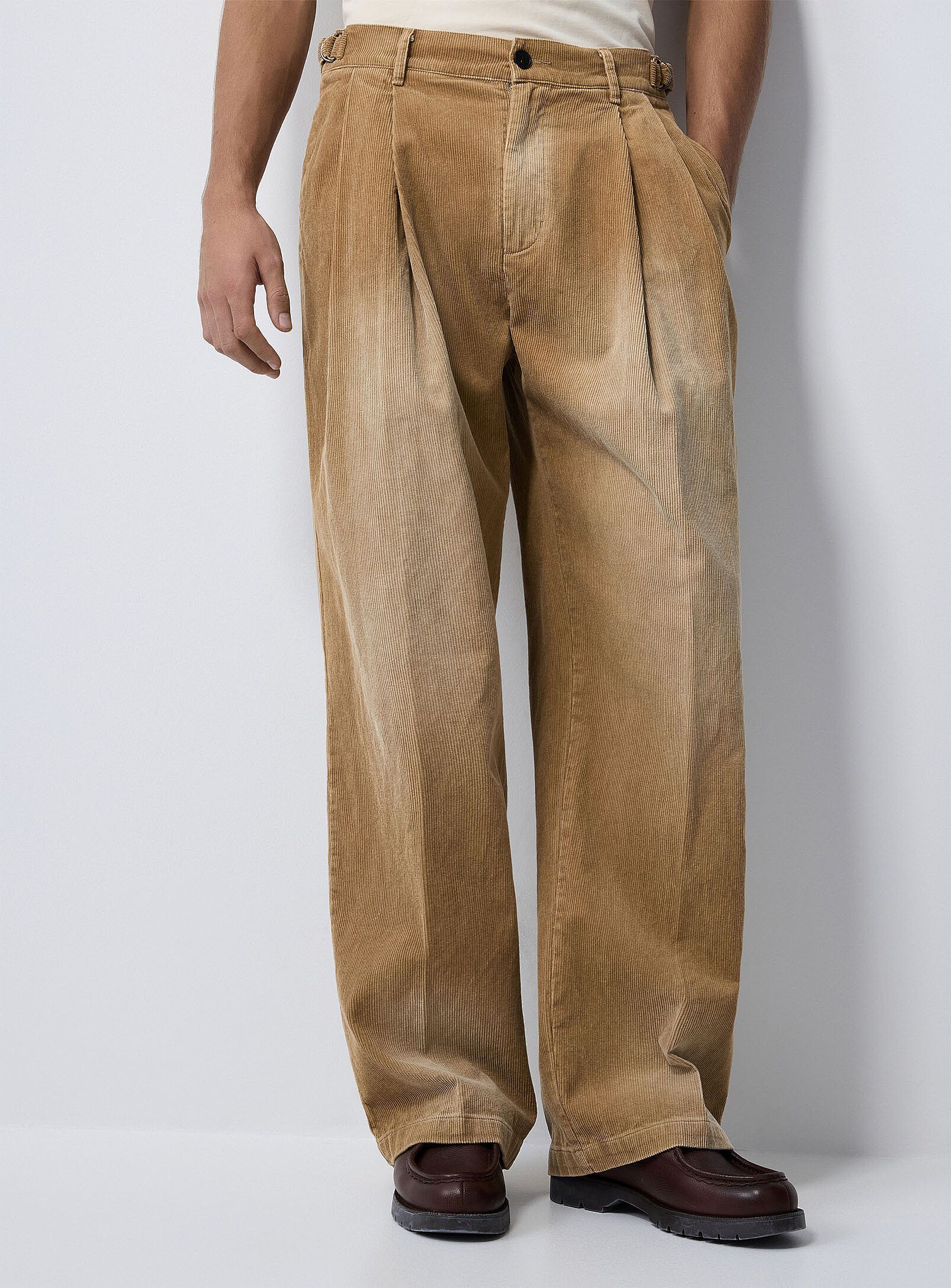 Other BNWT AW25 FOUND PLEATED CORDUROY PANTS 30 Size US 30 / EU 46 - 1 Thumbnail