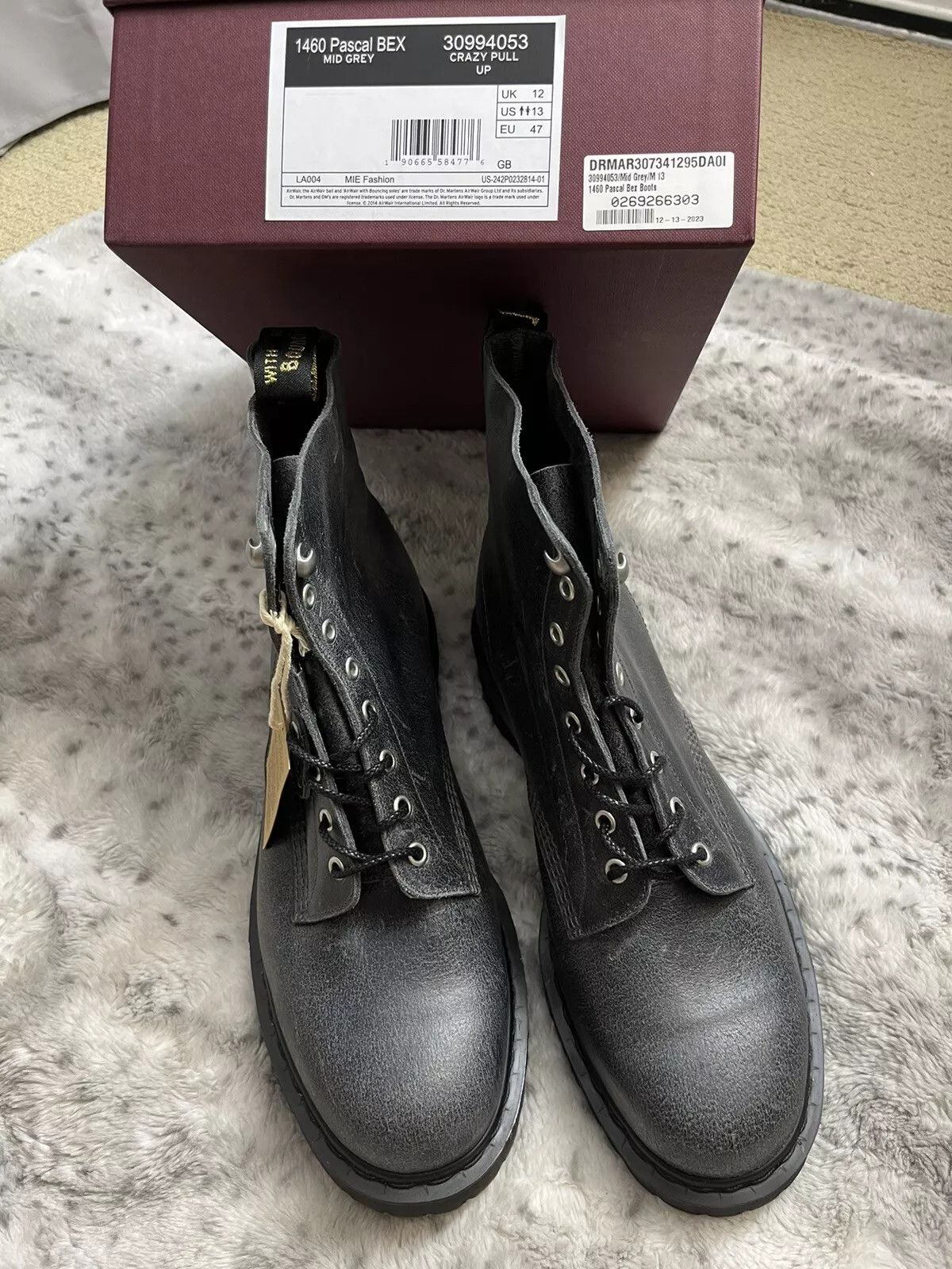 Dr. Martens C. F. Stead Dr. Martens 1460 PASCAL BEX Leather Size US 13 / EU 46 - 5 Thumbnail