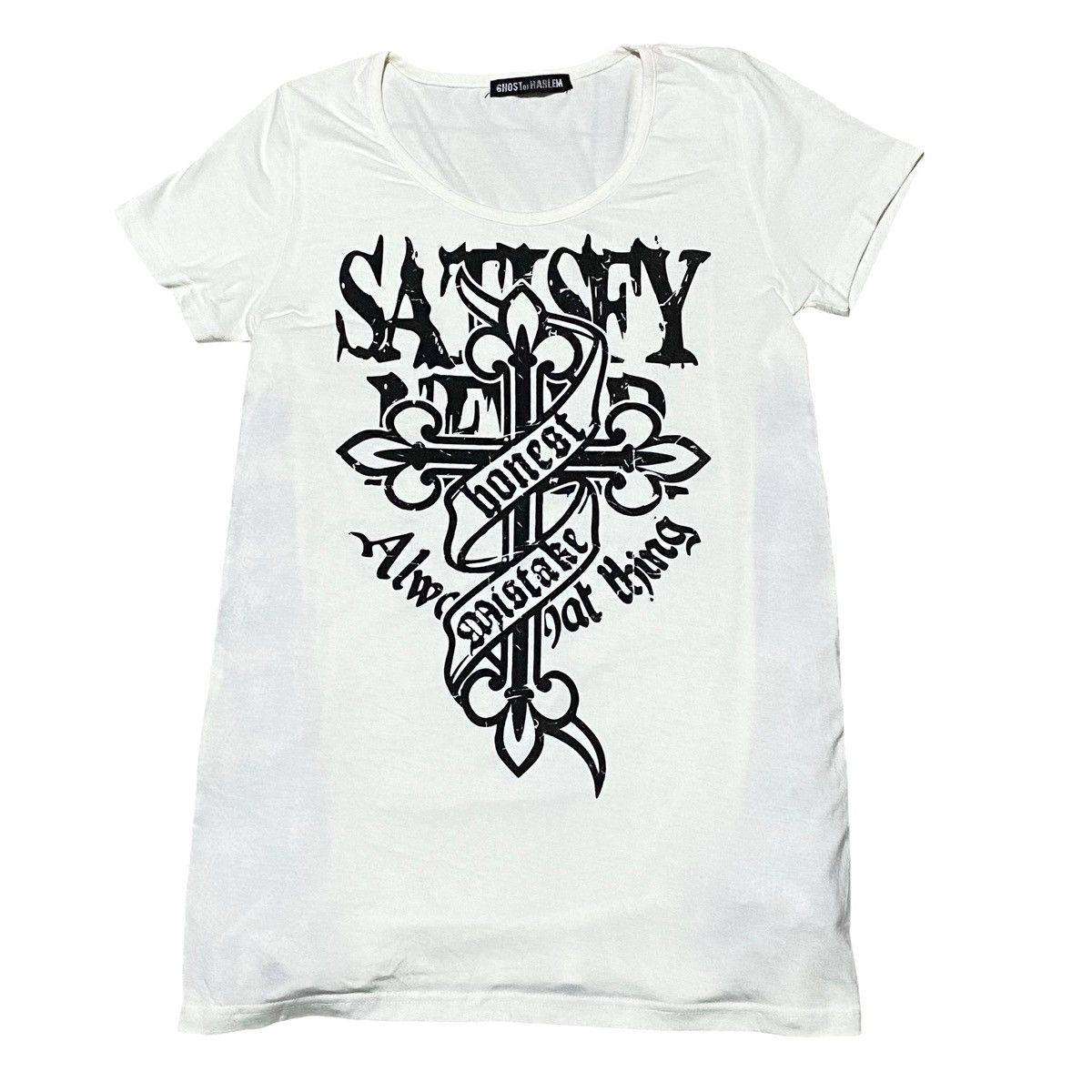 Beauty Beast × If Six Was Nine × Japanese Brand RARE❤️‍🔥 Ghost of Harlem Anarchy Side Zipper Fish Net T shirt Size S / US 4 / IT 40 - 2 Thumbnail