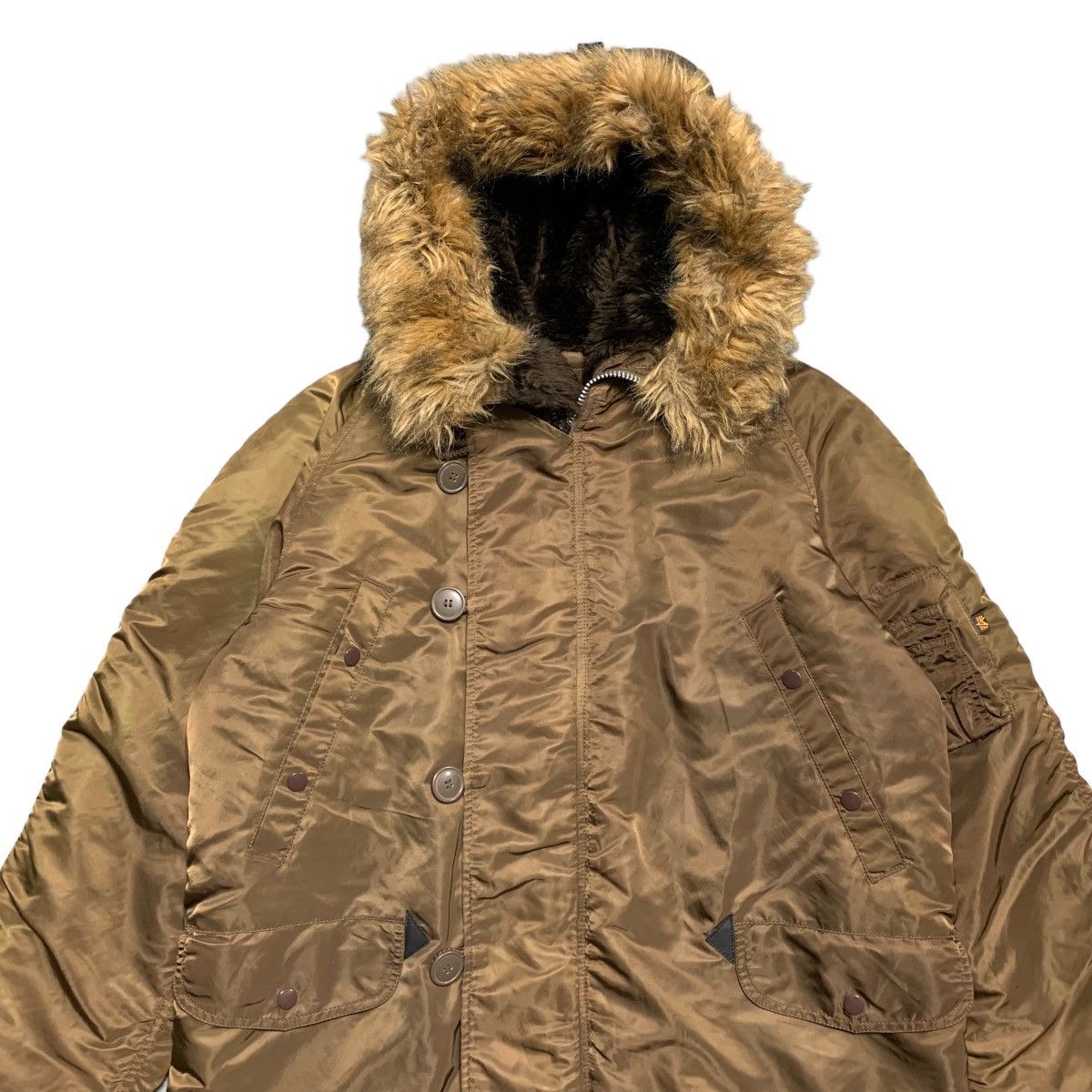 Alpha Industries Alpha Industries Hooded Nylon Jacket Size US M / EU 48-50 / 2 - 4 Thumbnail