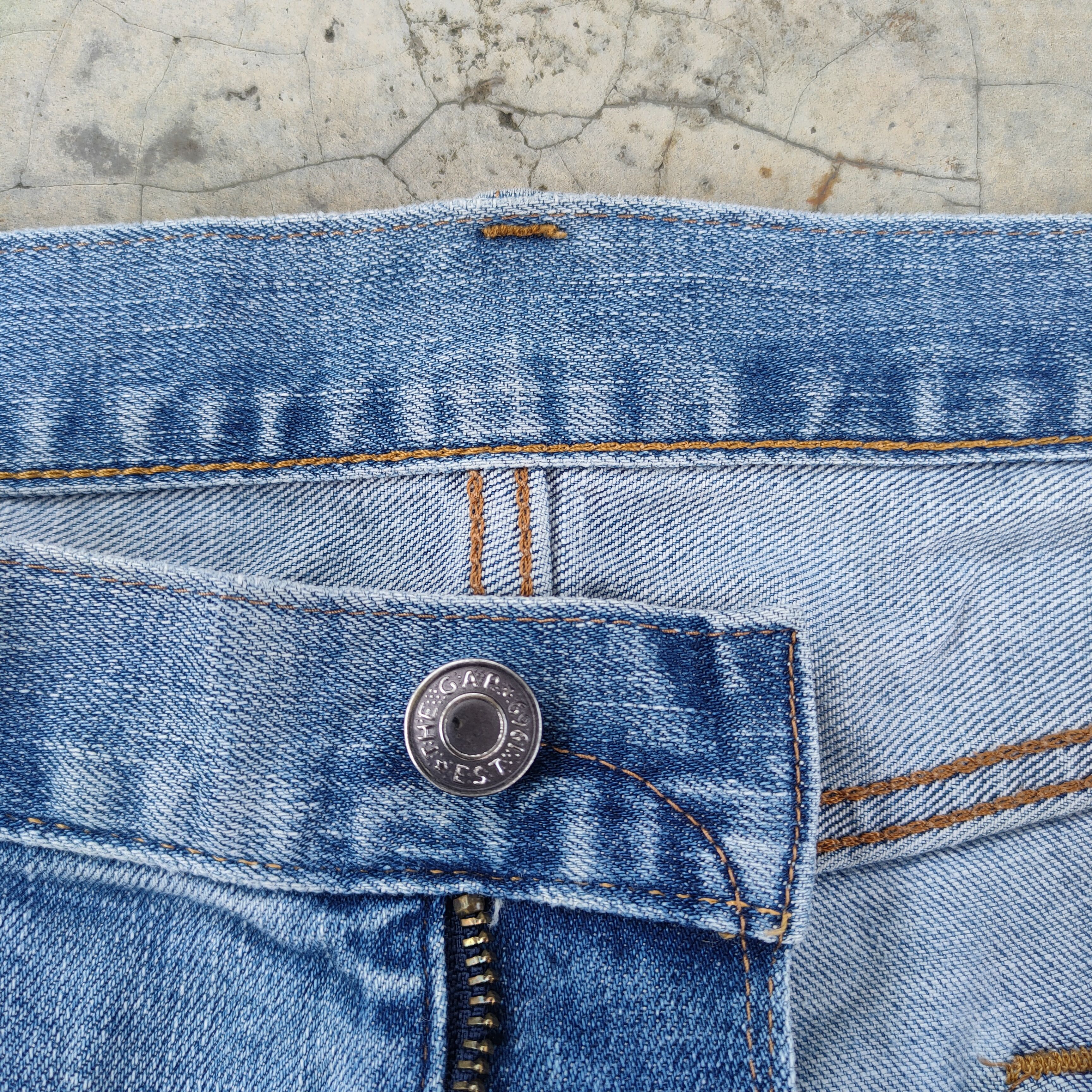 Gap VINTAGE GAP STRAIGHT FADED DISTRESSED JEANS PANTS Size US 36 / EU 52 - 7 Thumbnail